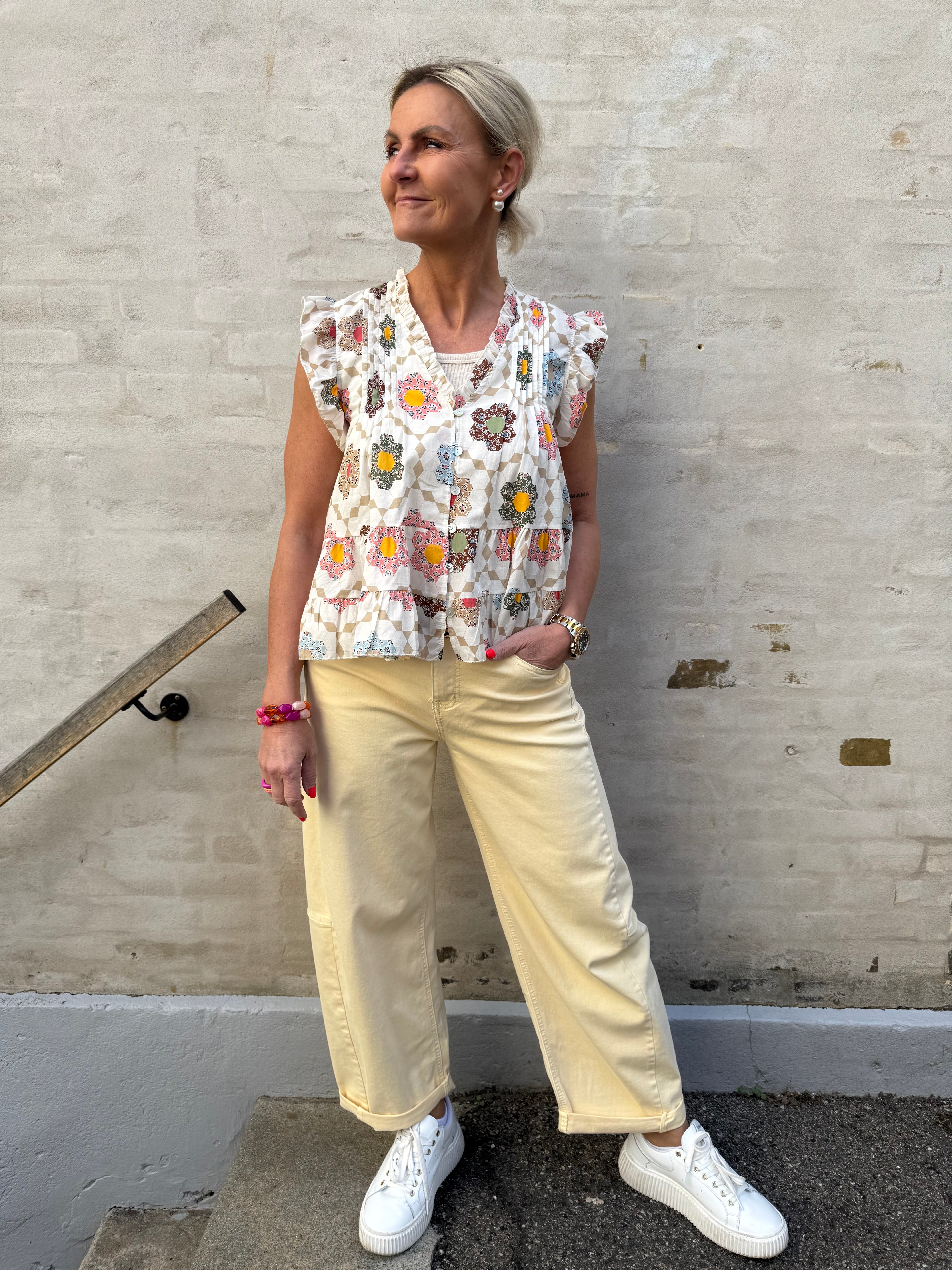 Darla Top - Beige