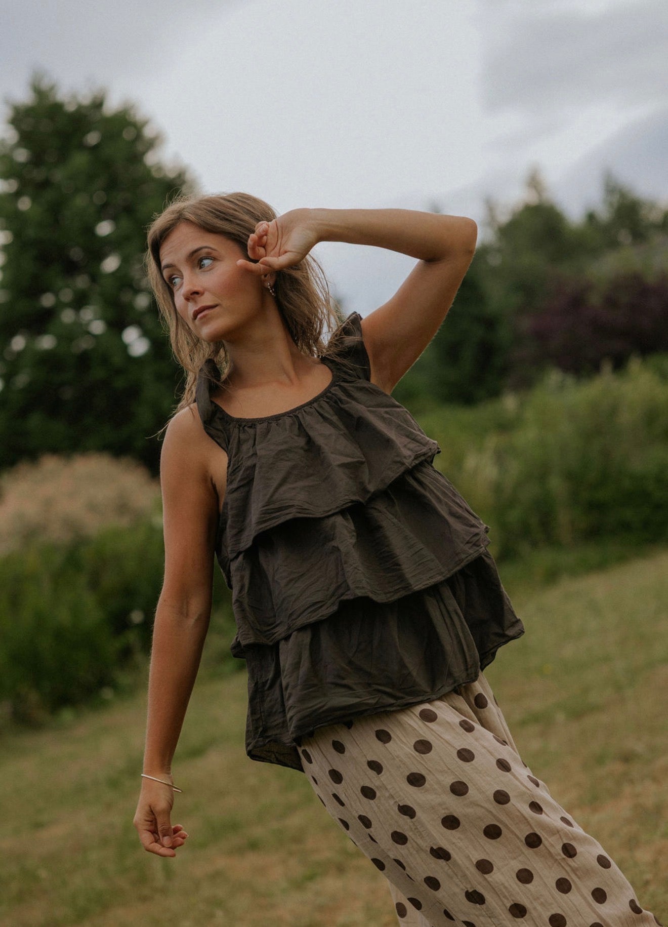 Soffy Top - Dark Brown