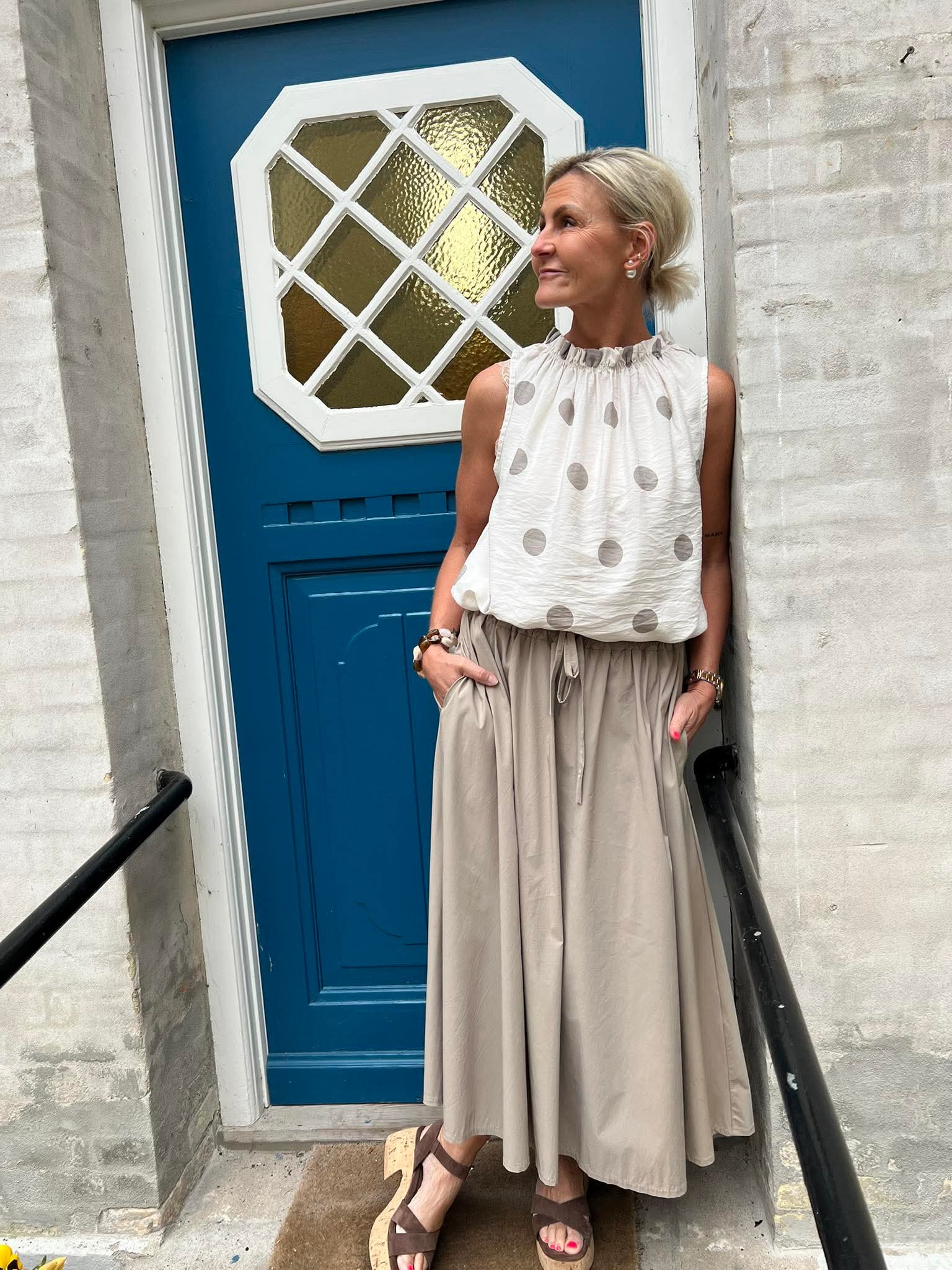 Lucina Top - Beige