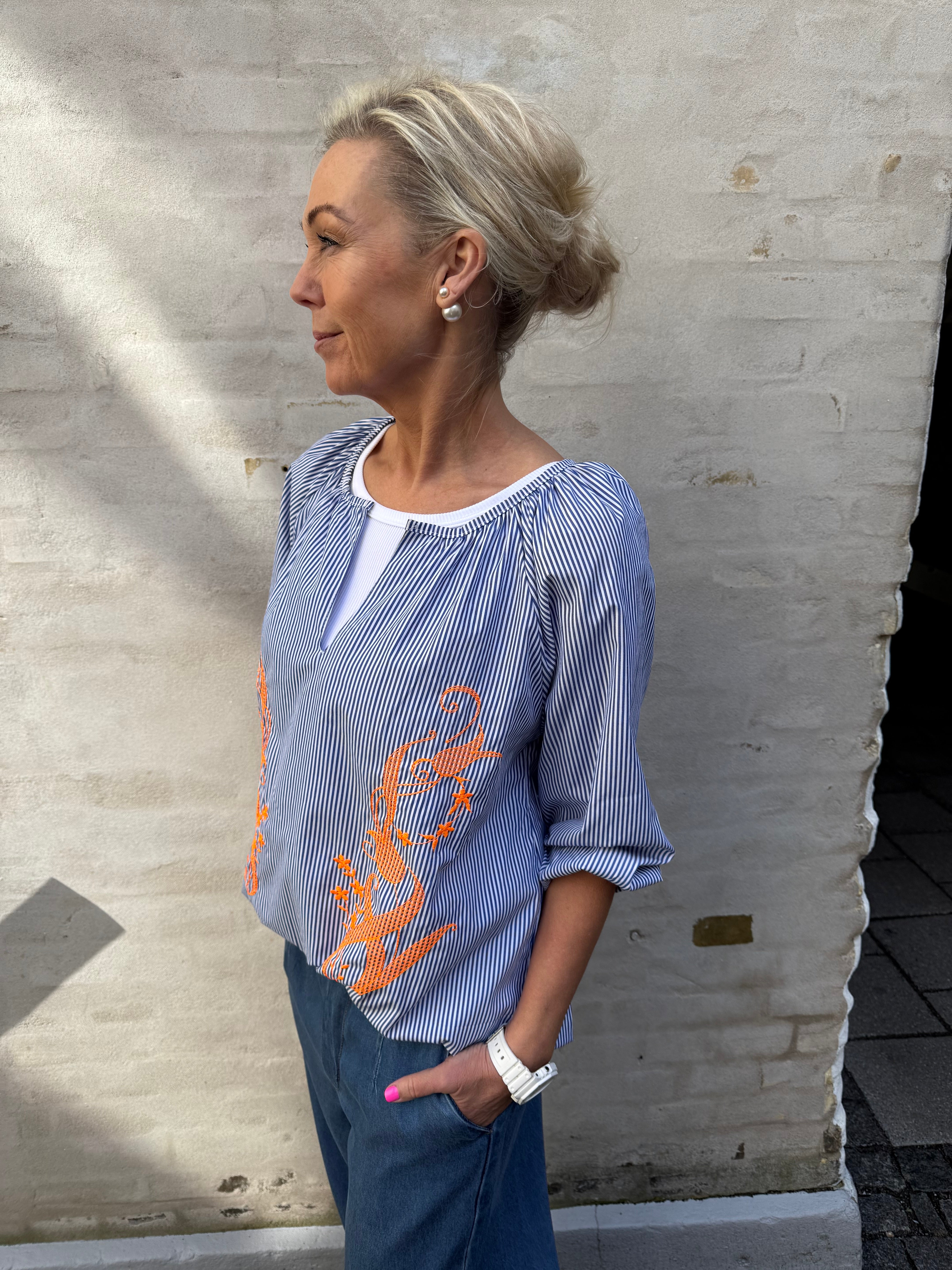 Brooke Blouse - Jeans