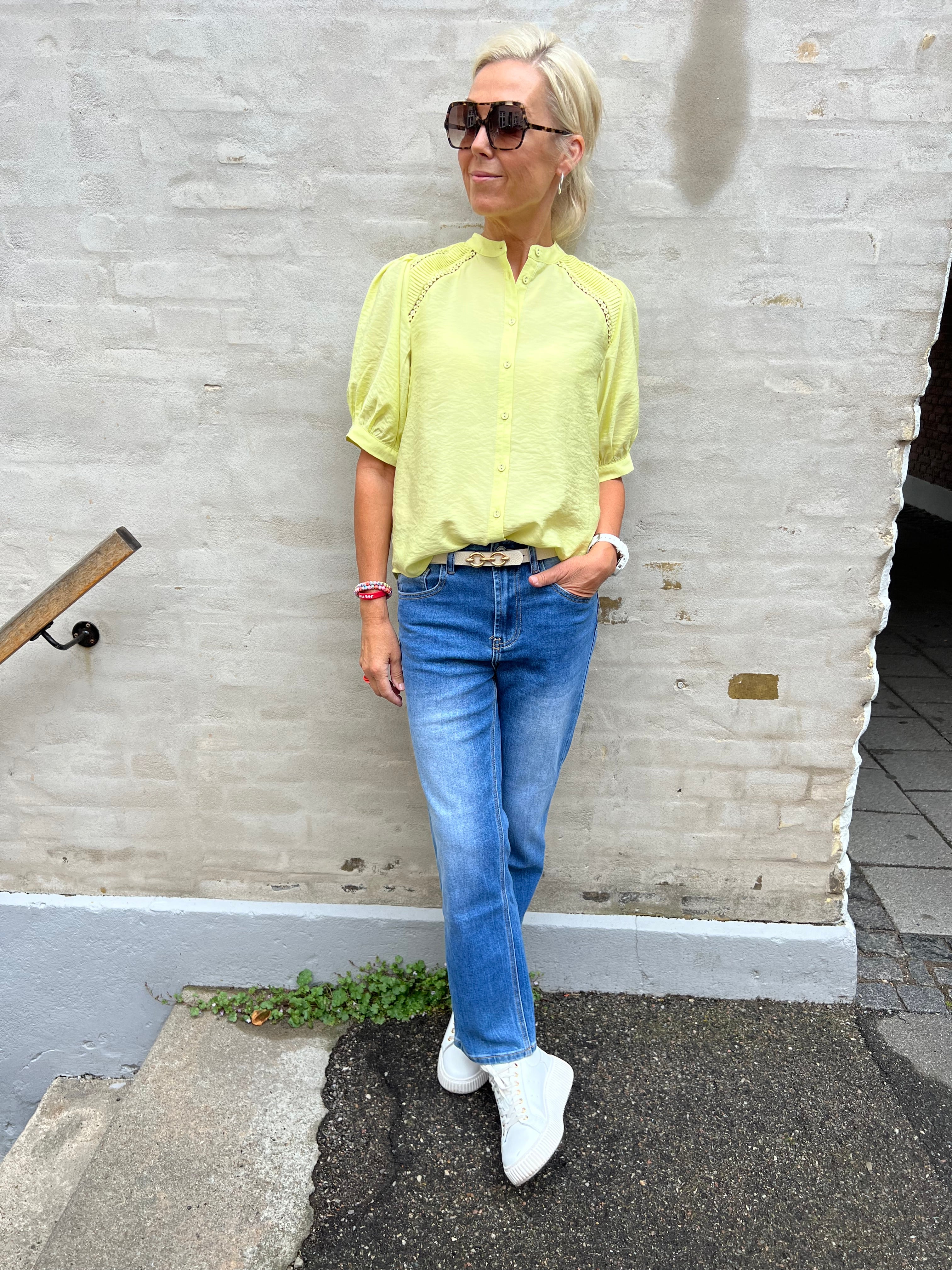 Callum Pintruck Shirt - Citrus