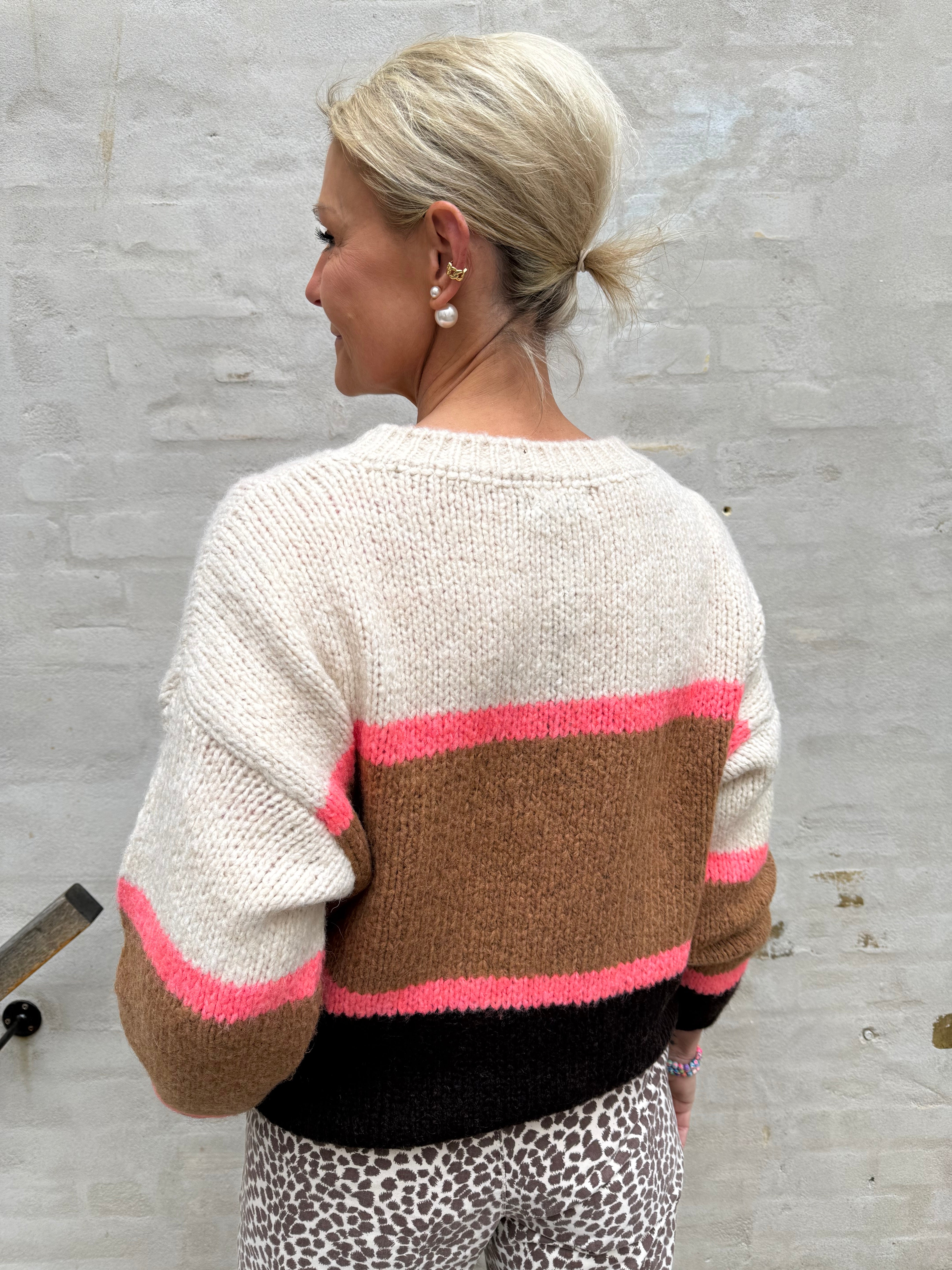 HILDUR knit jumper - Camel