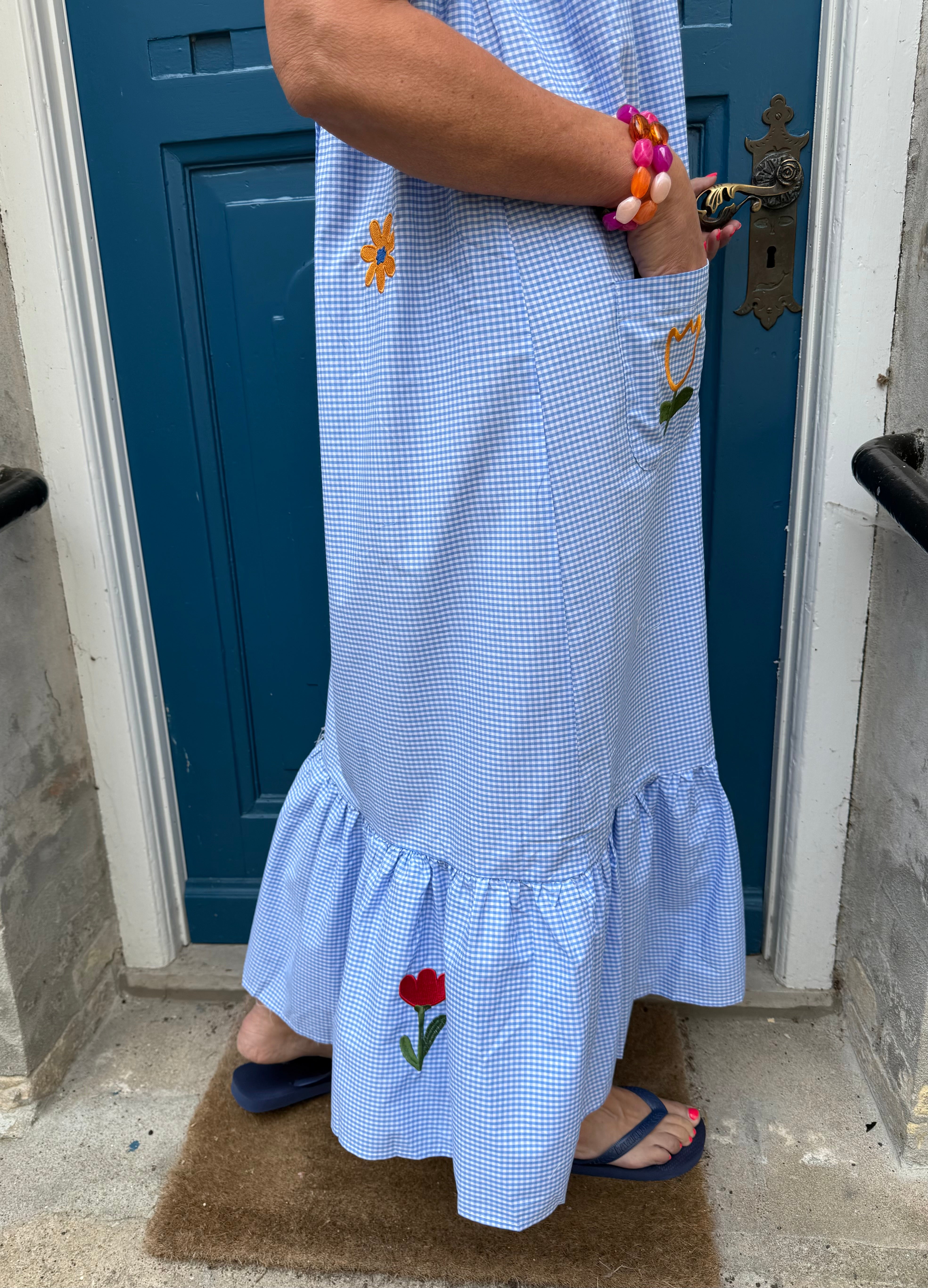 Boho Dress - Blue