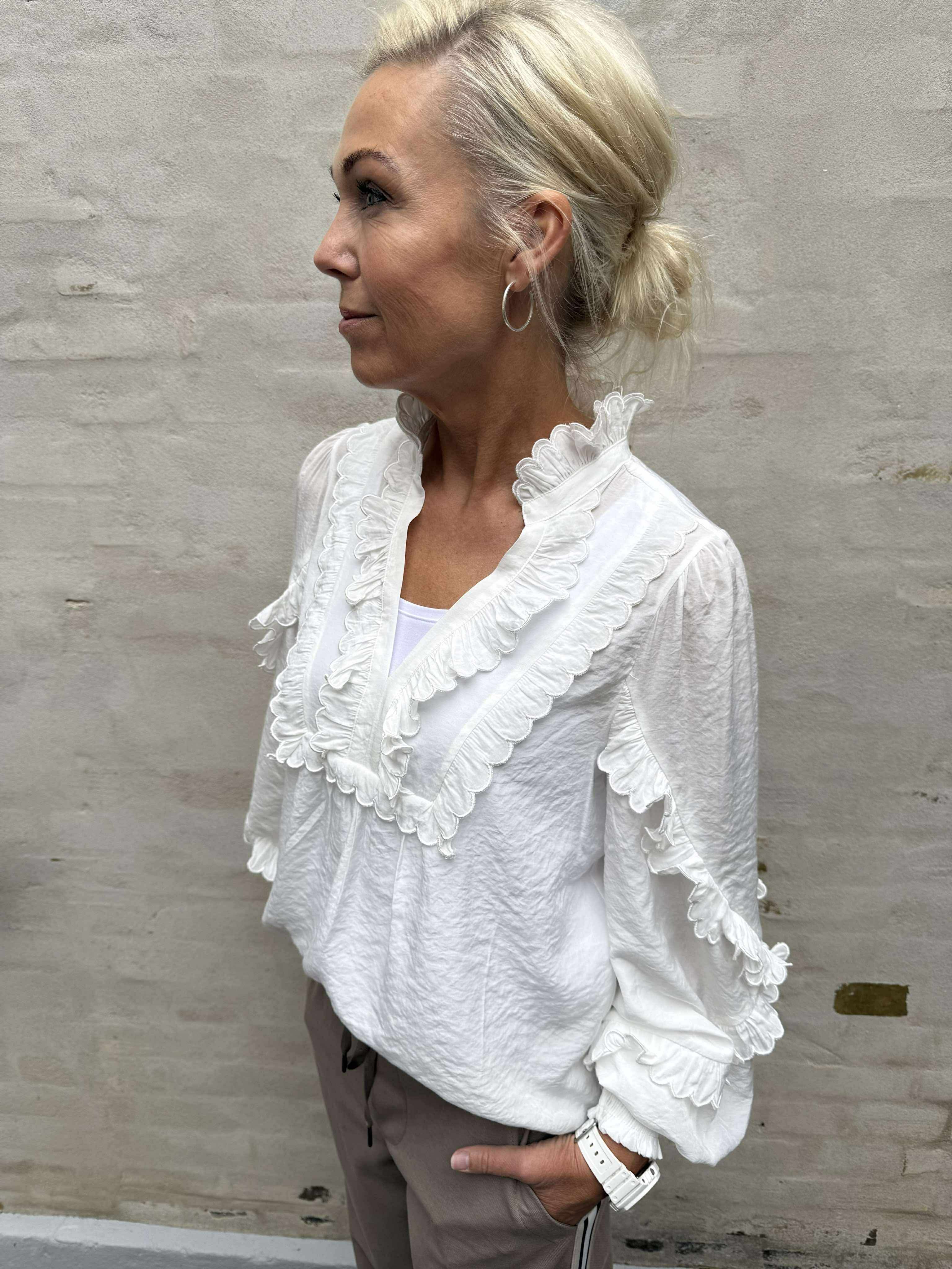 NanaGO Blouse - Off-White