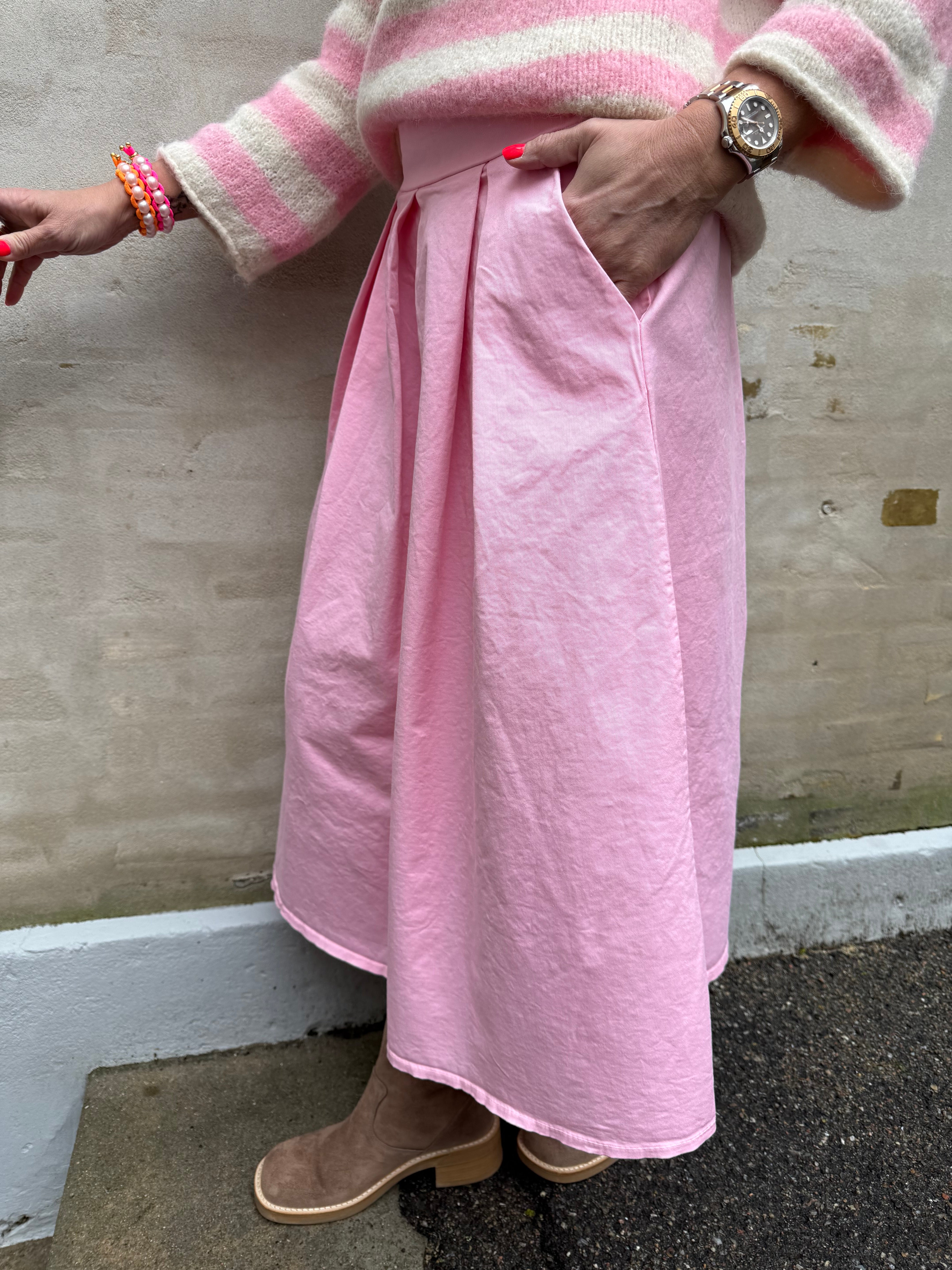 Betty Long Skirt - Pink