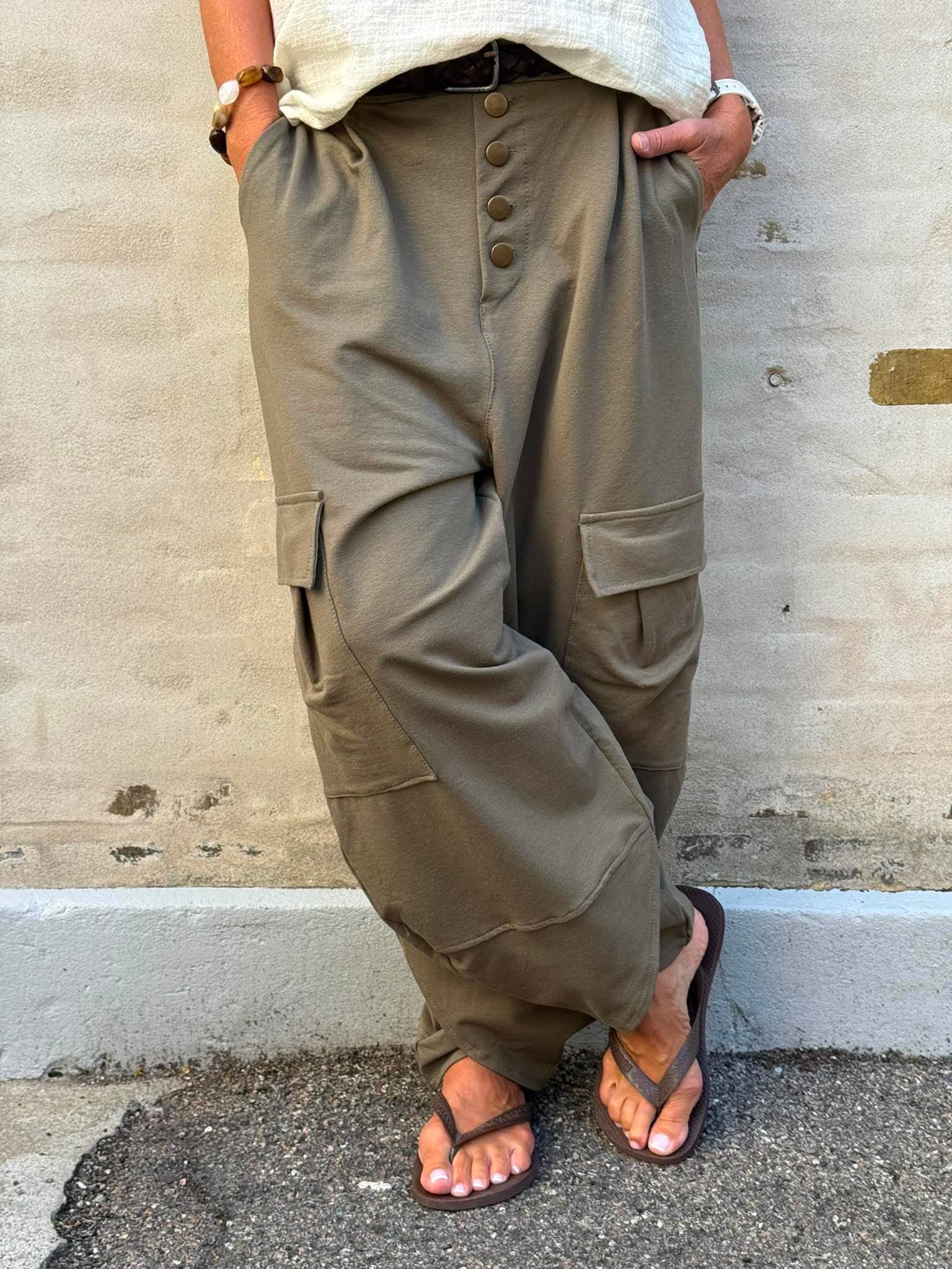 FÖRBESTÄLLNING-Amalfi Pants - Moro