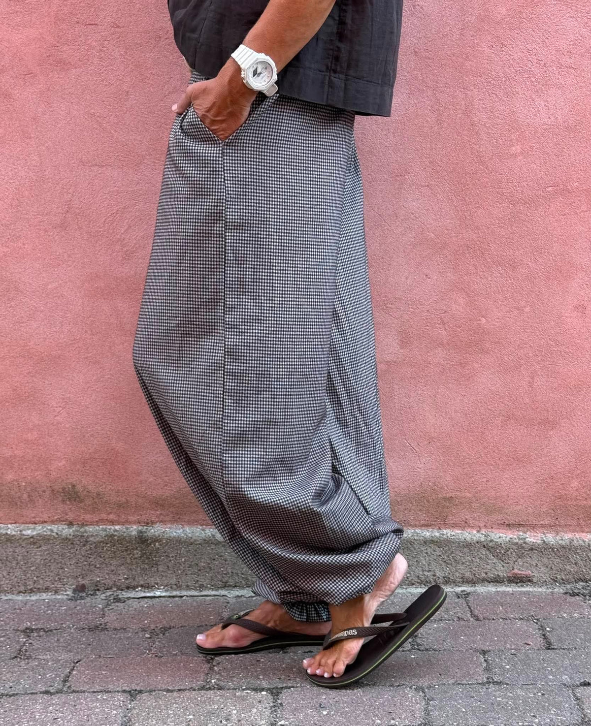 MANON Balloon Pant - Coffee