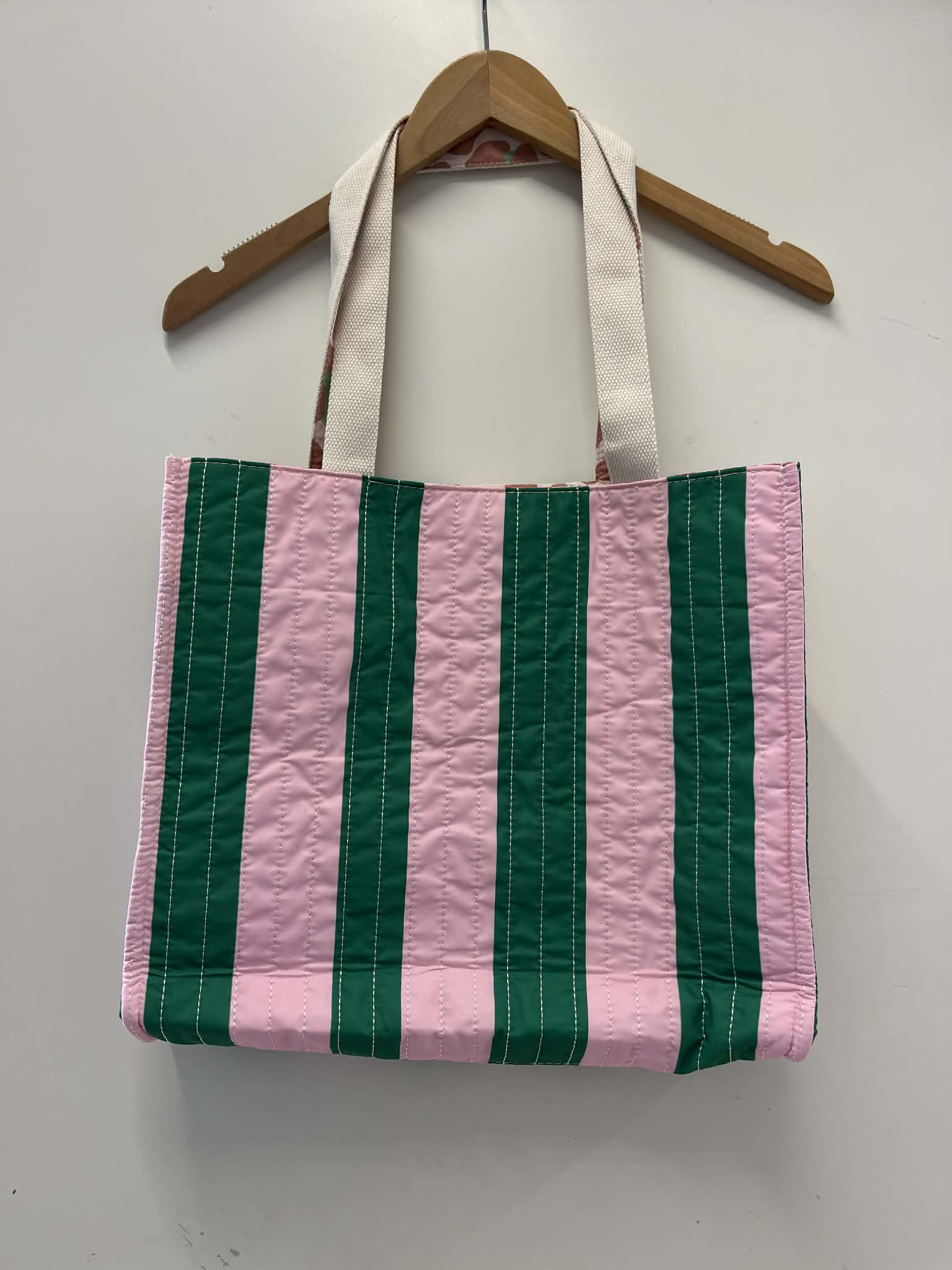 Amour De Vacances Big Bag - Green/Pink