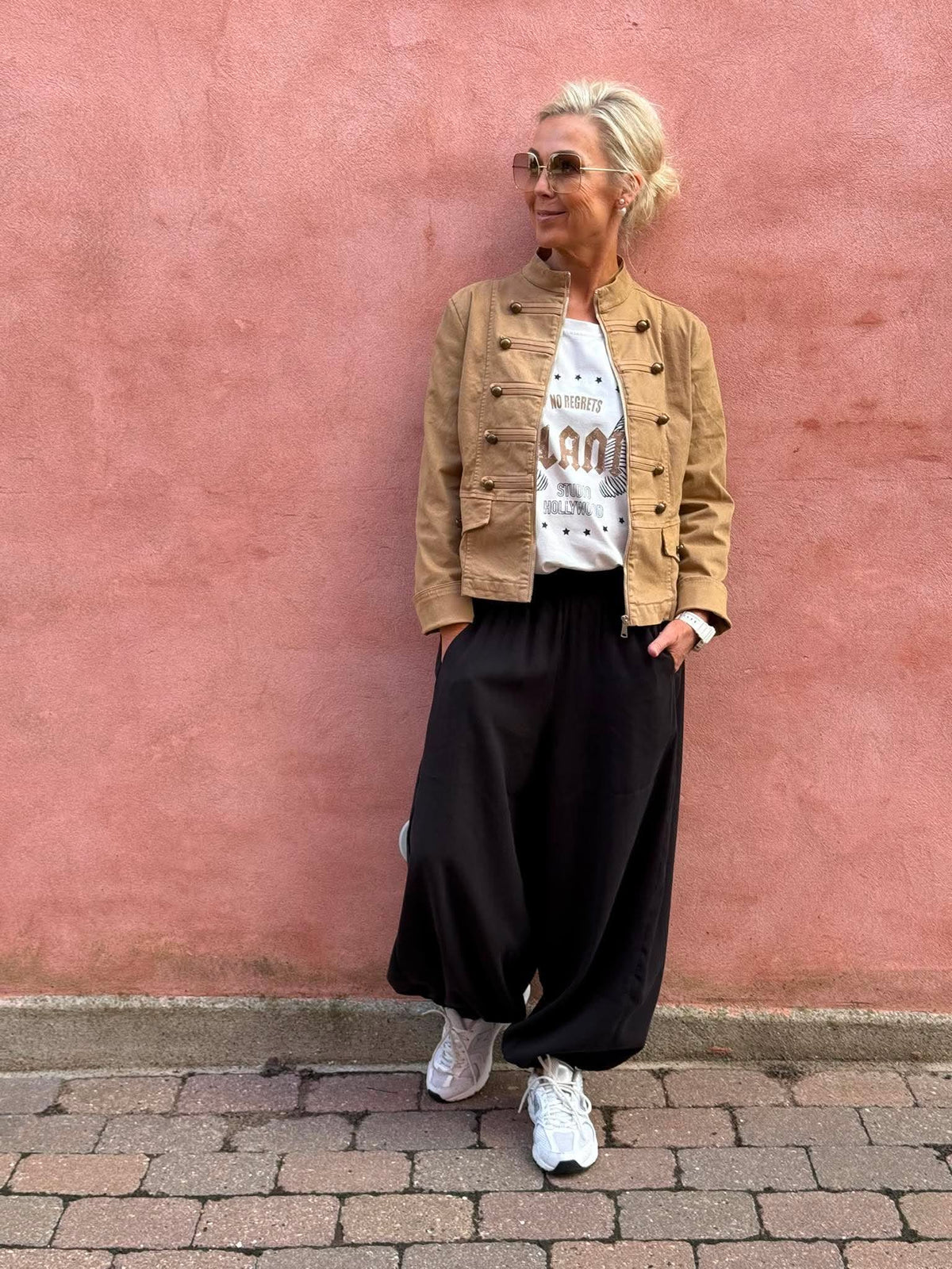PREORDER-Baldoni Jacket - Camel