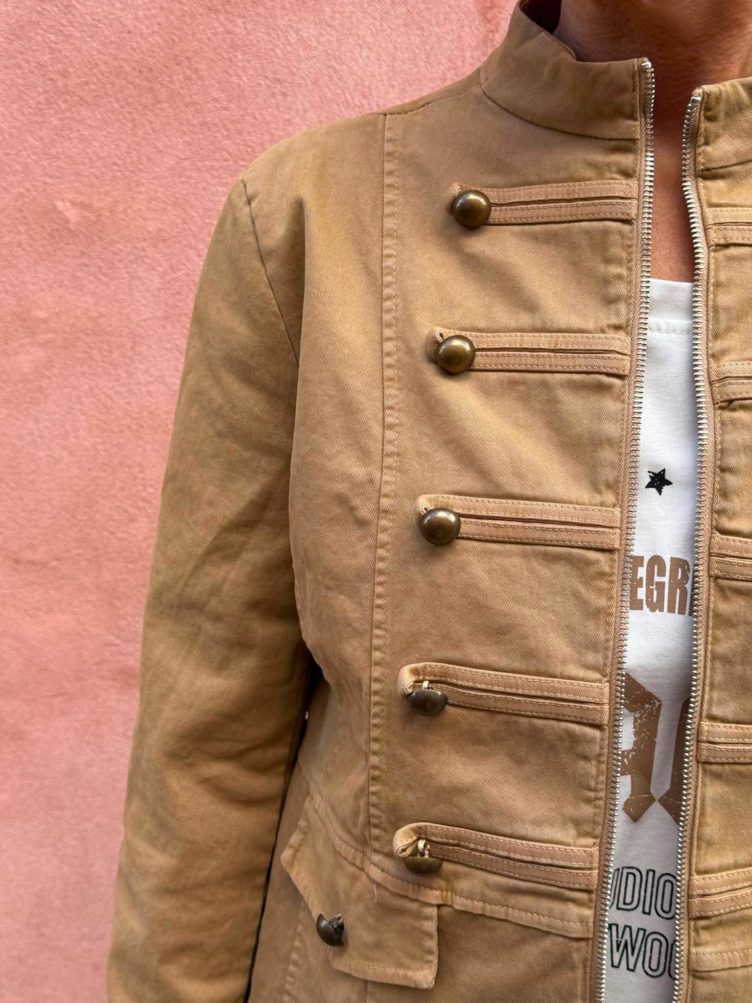 PREORDER-Baldoni Jacket - Camel