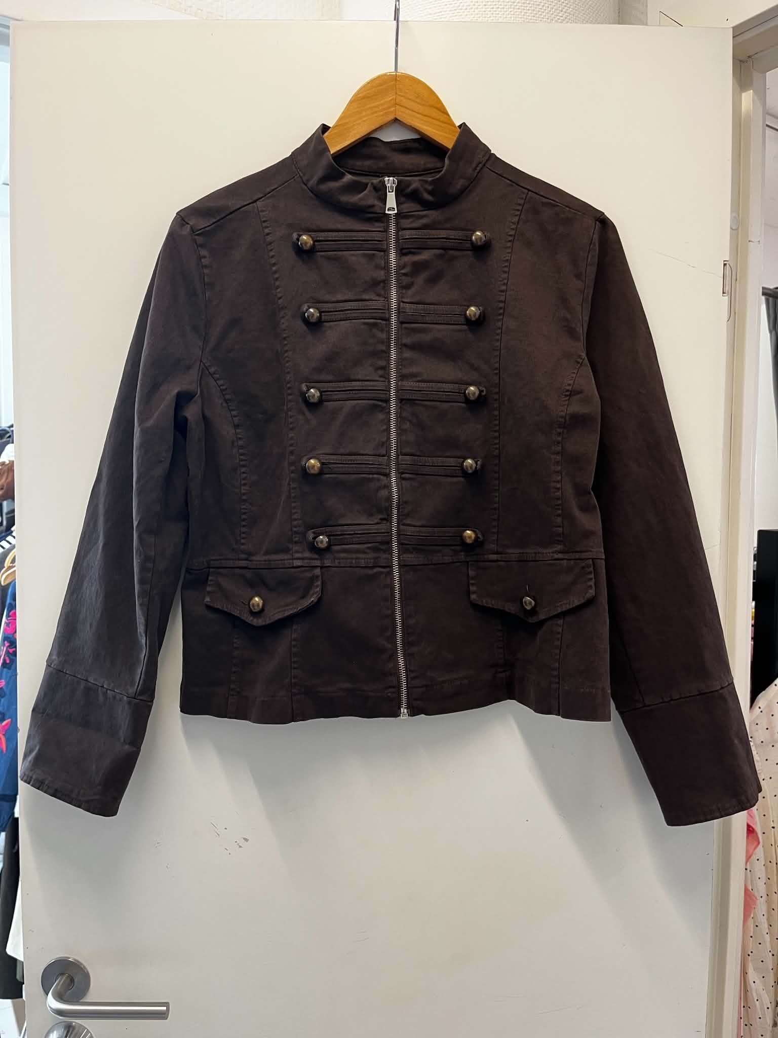 PREORDER-Baldoni Jacket - Dark Brown