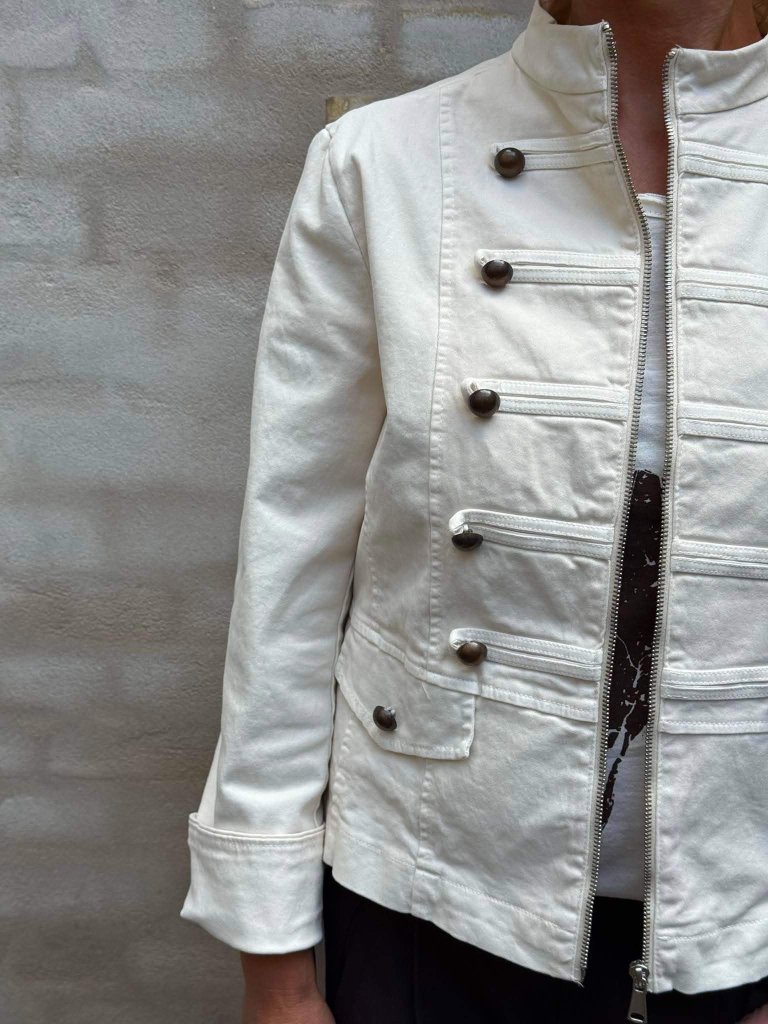 PREORDER-Baldoni Jacket - Off White