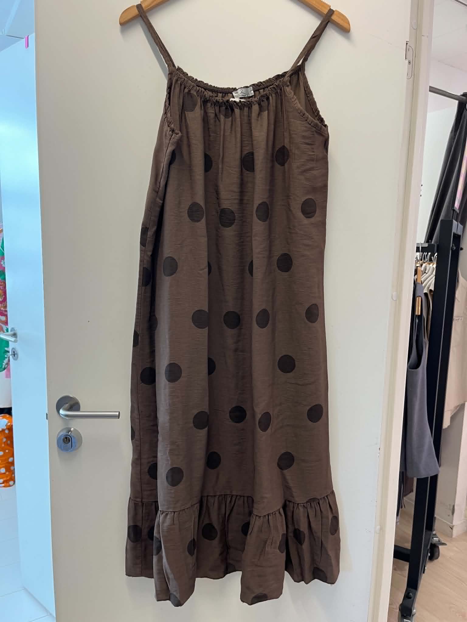 Dot Dress - Dark Brown