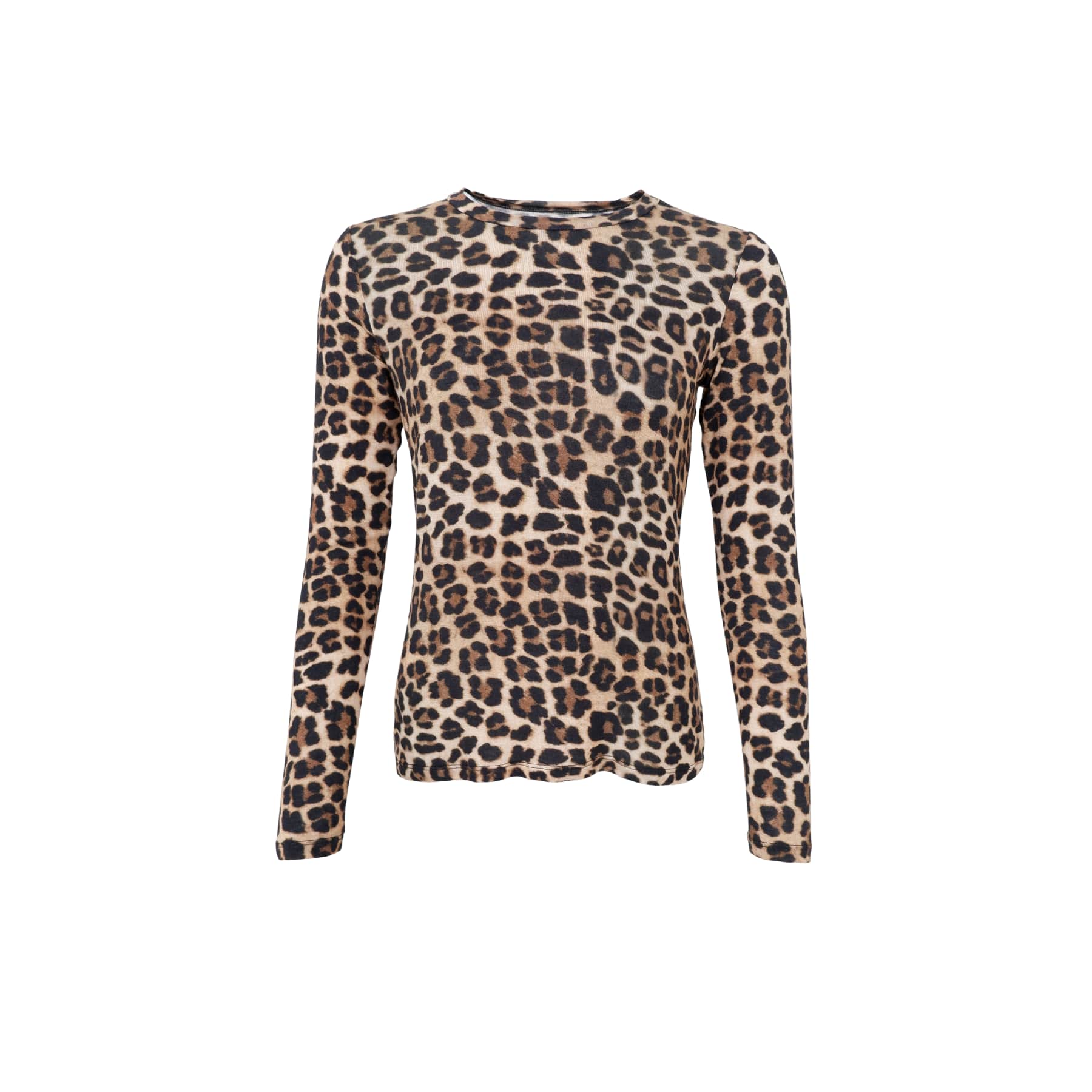 ALBA LS tee - Natural Leo