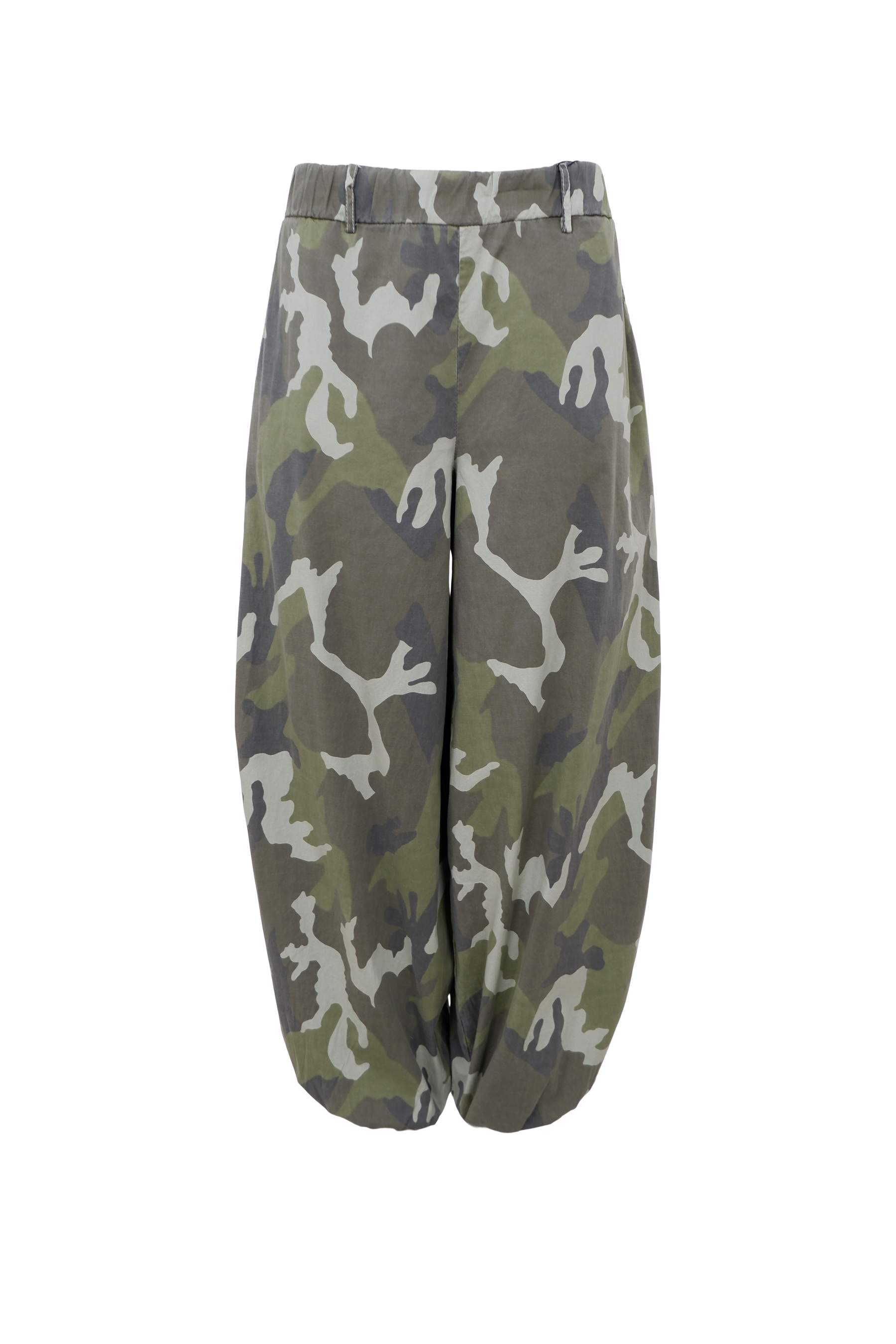 ALLY Balloon Pant - Army Carmouflage