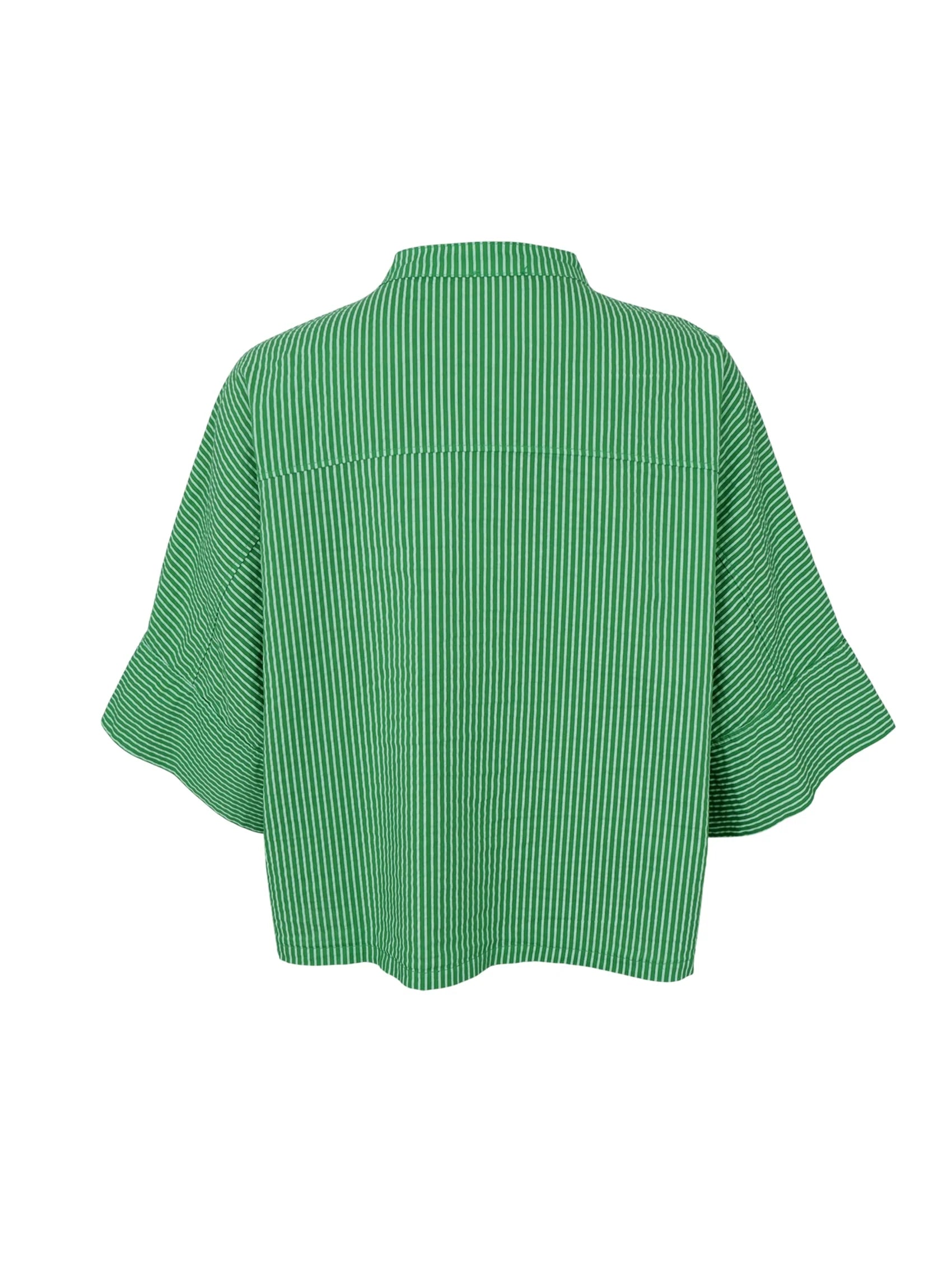 ALLY Loose Shirt - Green
