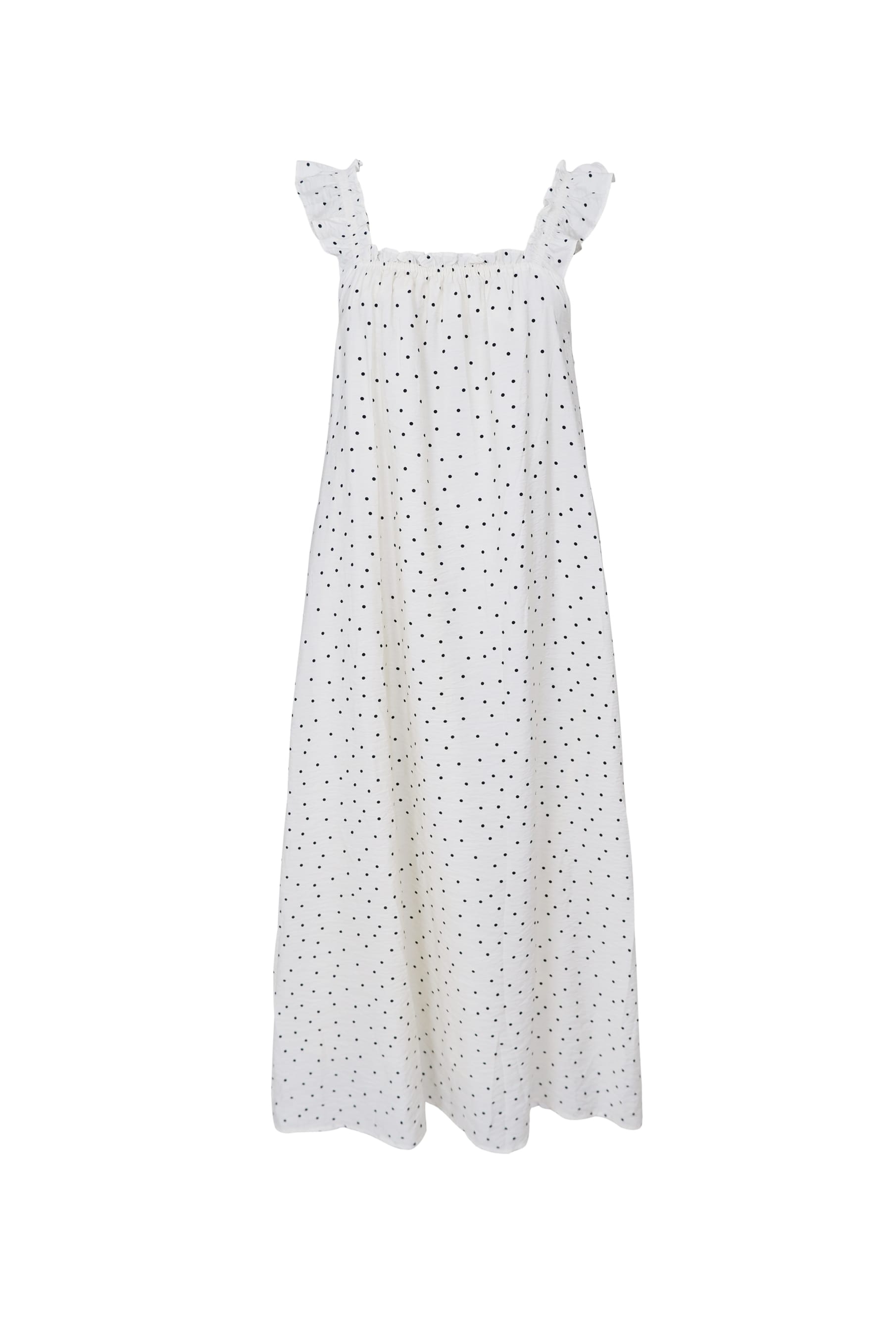 BENEDIKT klänning - Off White Dot