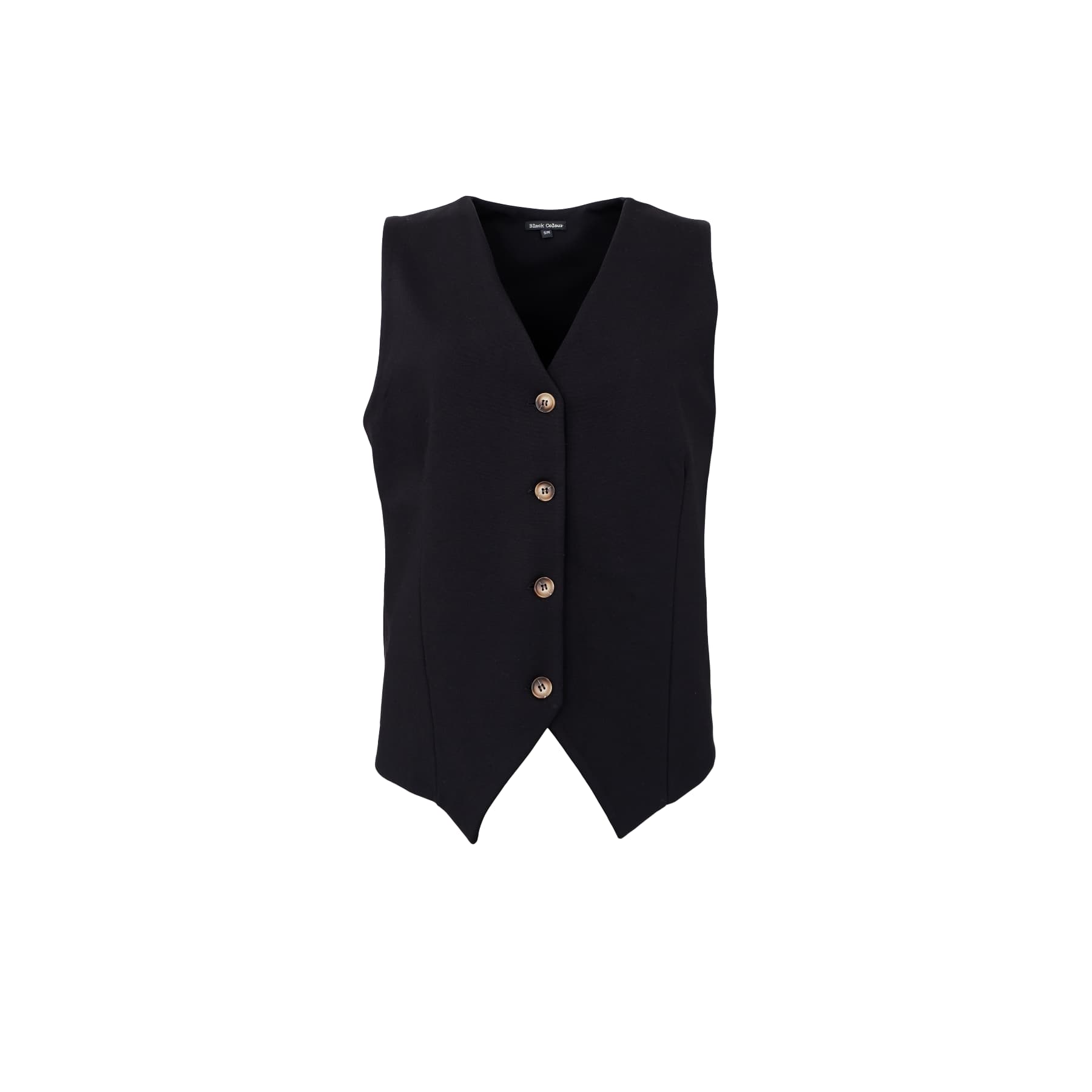 DAVI casual vest - Black