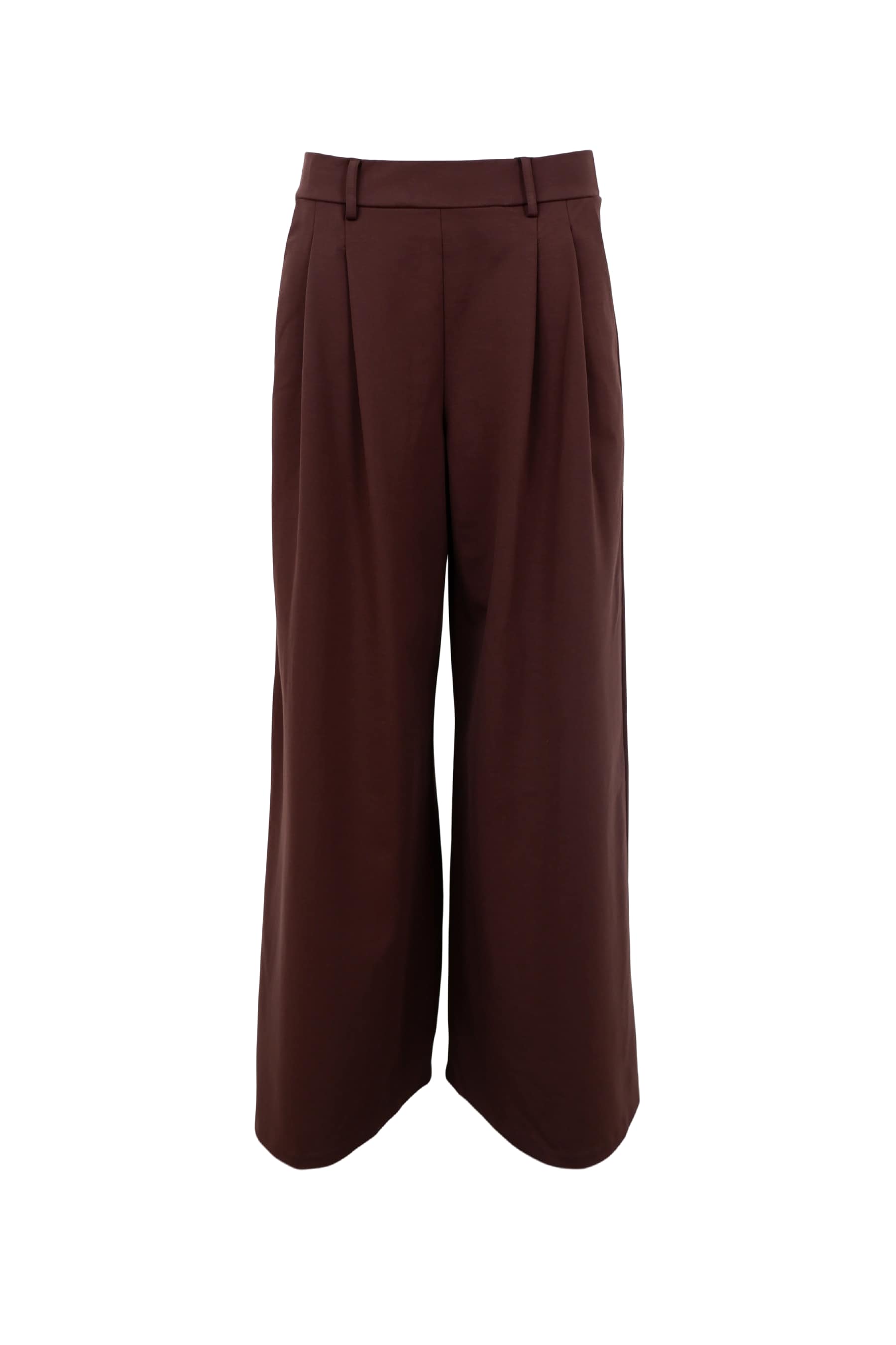 DAVI wideleg pant - Coffee