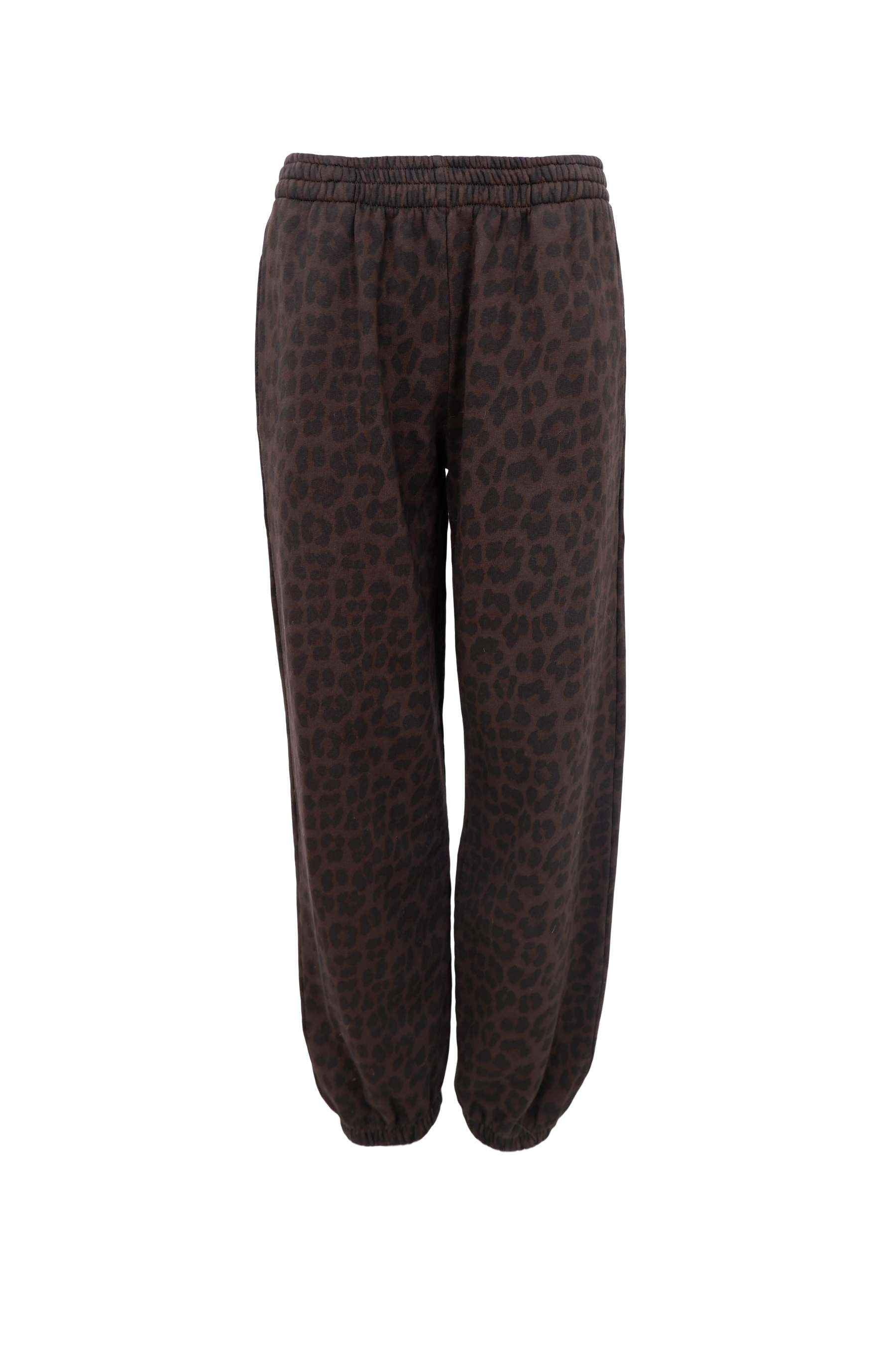 Dea Sweat Pant - Dark Leopard