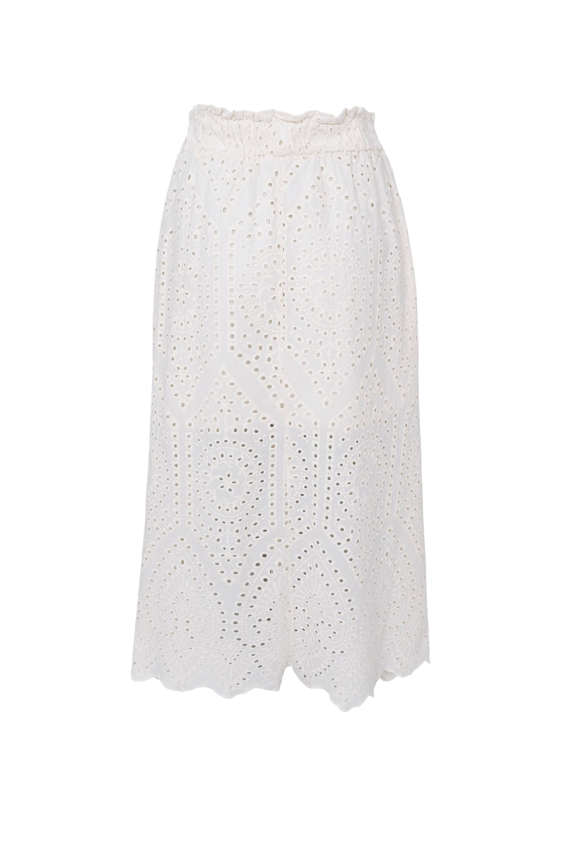 FREY lace skirt - Creme