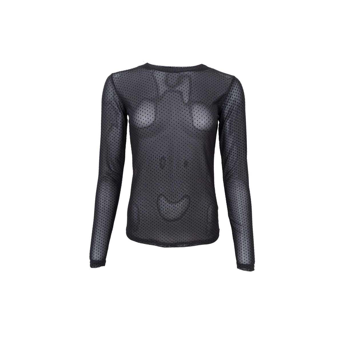 JESSIE mesh blouse - Black
