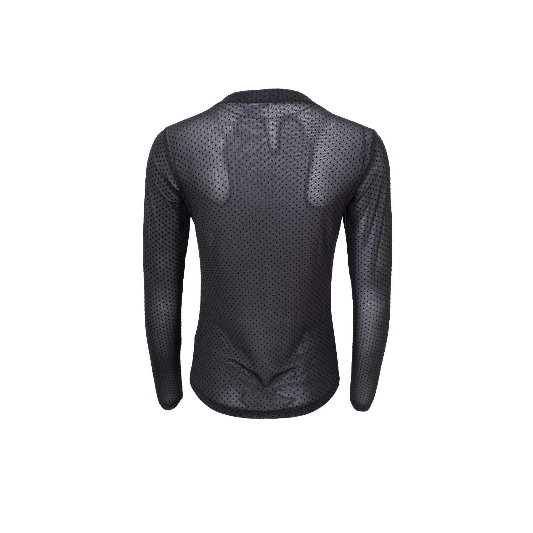 JESSIE mesh blouse - Black