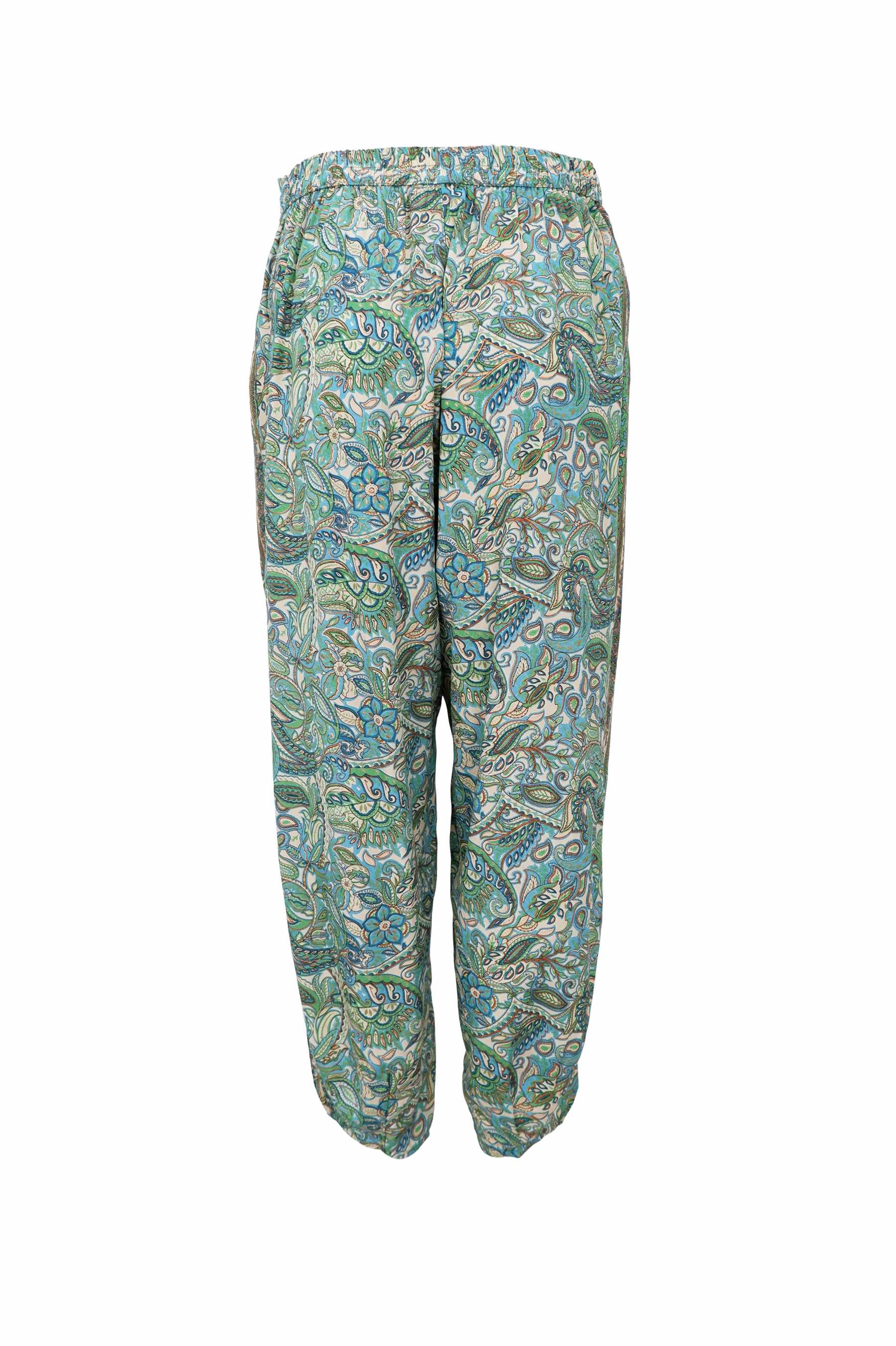 LUNA barrel pant - Sea Green