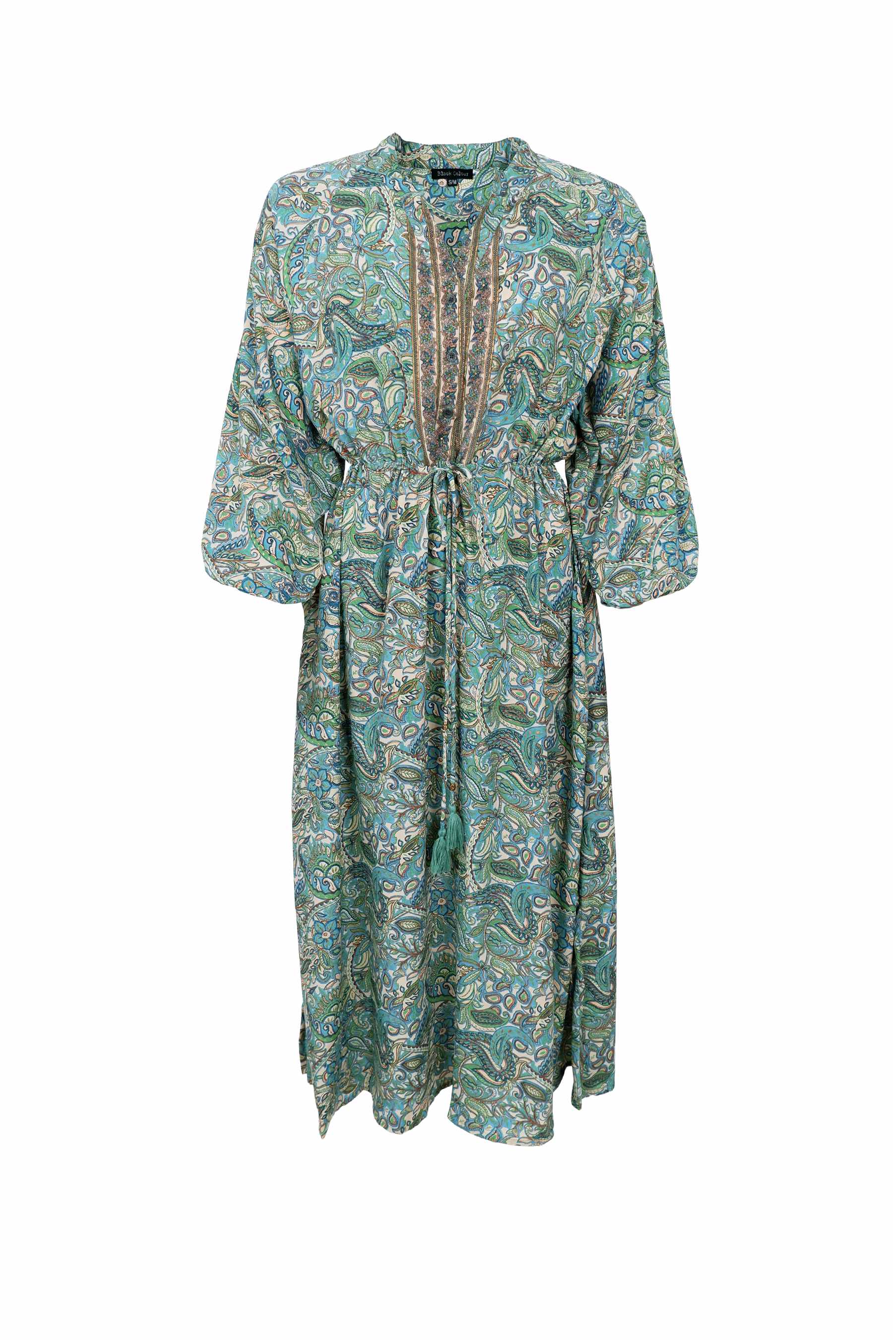 LUNA raglan dress - Sea Green
