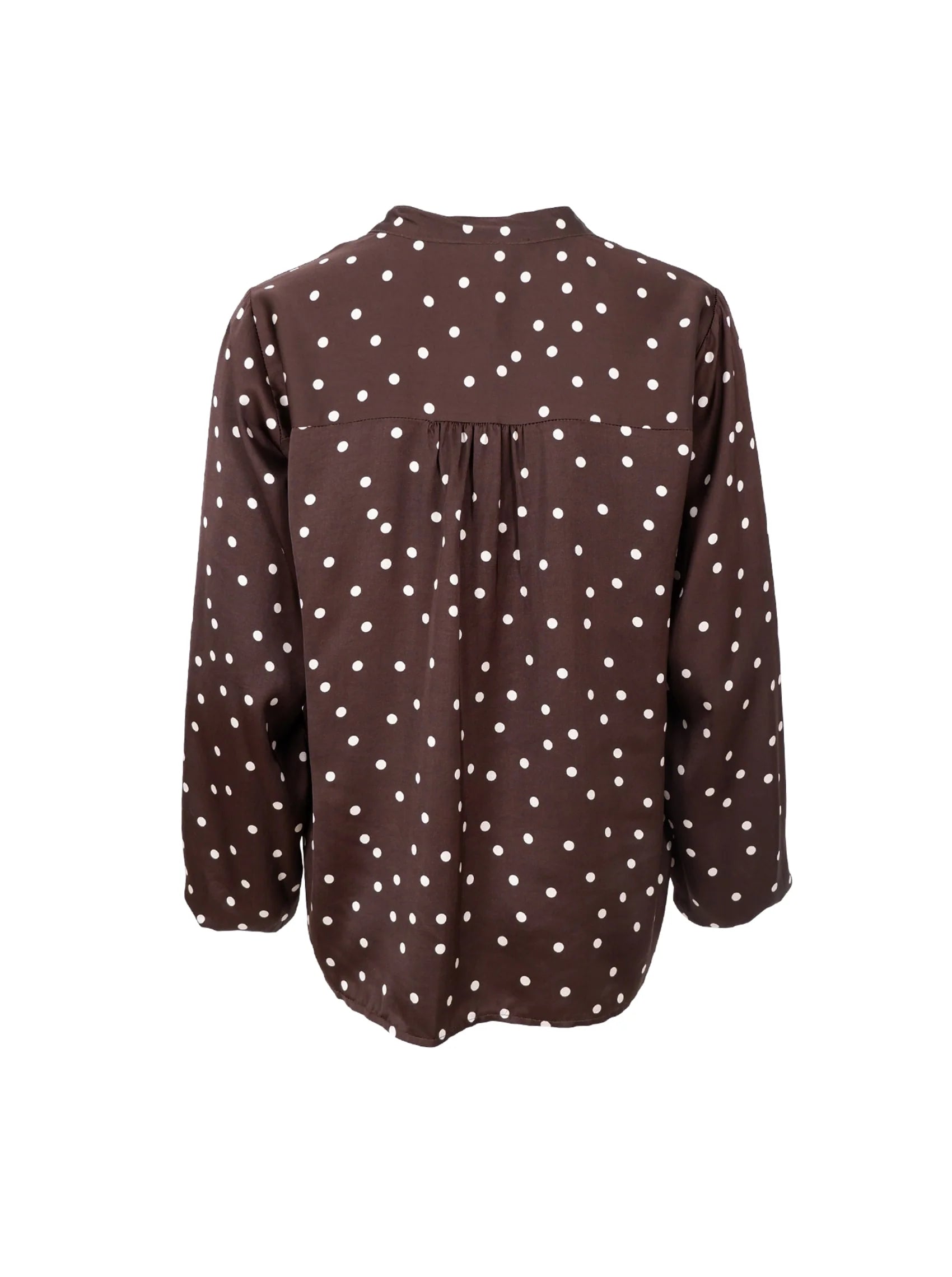 VALERY LS blouse - Coffee