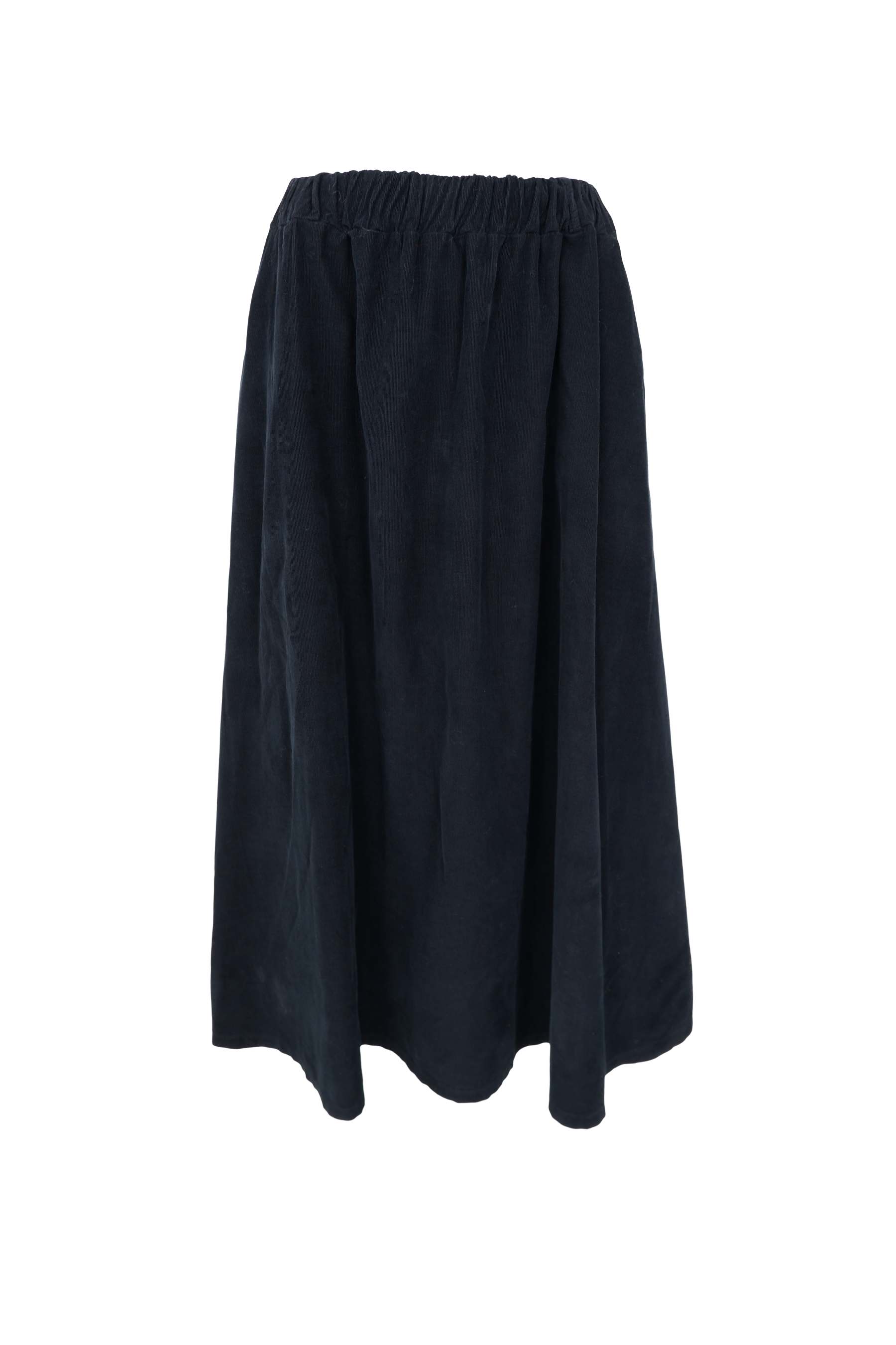 VIRGINIA corduroy skirt - Black