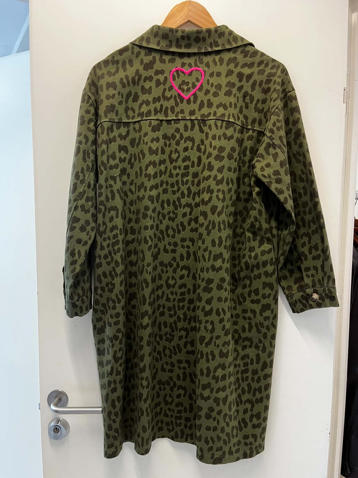 Leo Shirt Dress - Army Leo