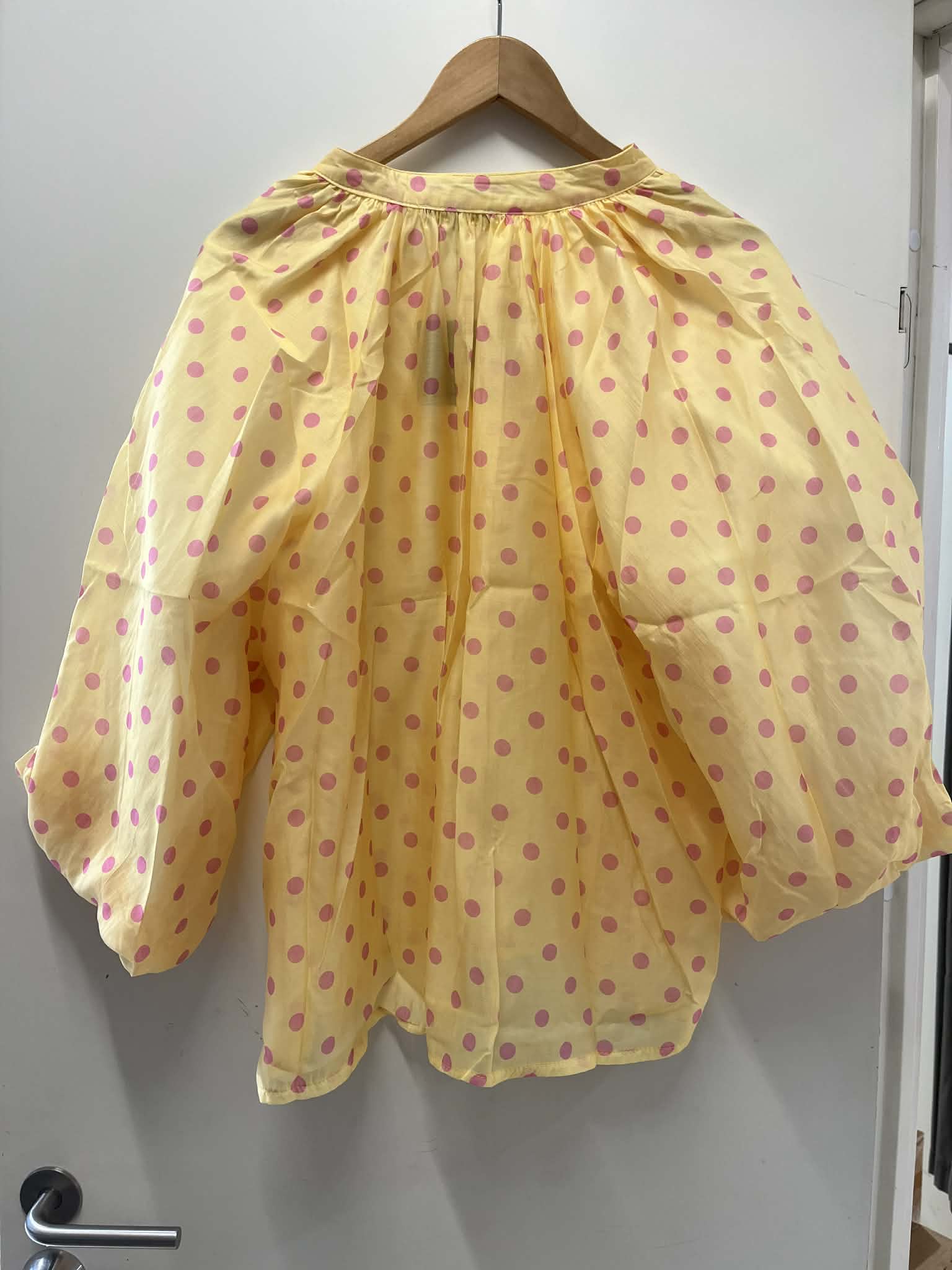 Melona Blouse - Yellow Dot