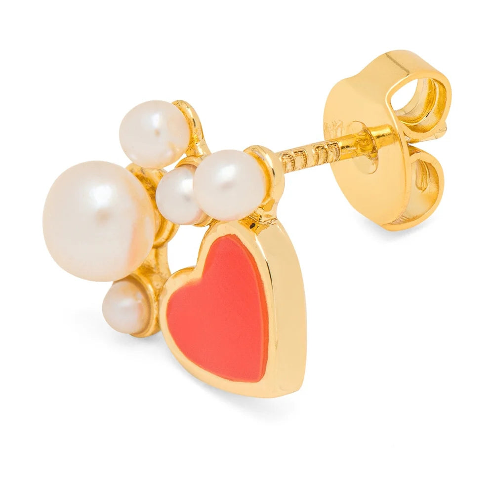 Bouquet Dream ørering 1 stk - Gold plated