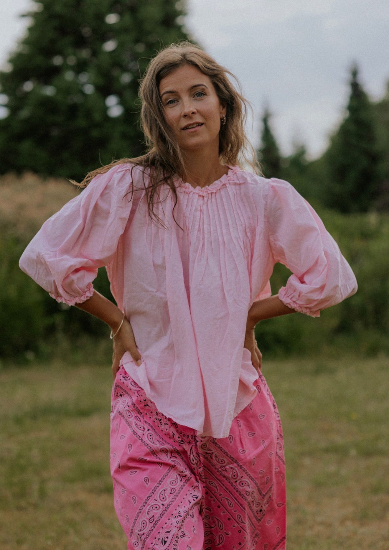 Magda Blouse - Confetto