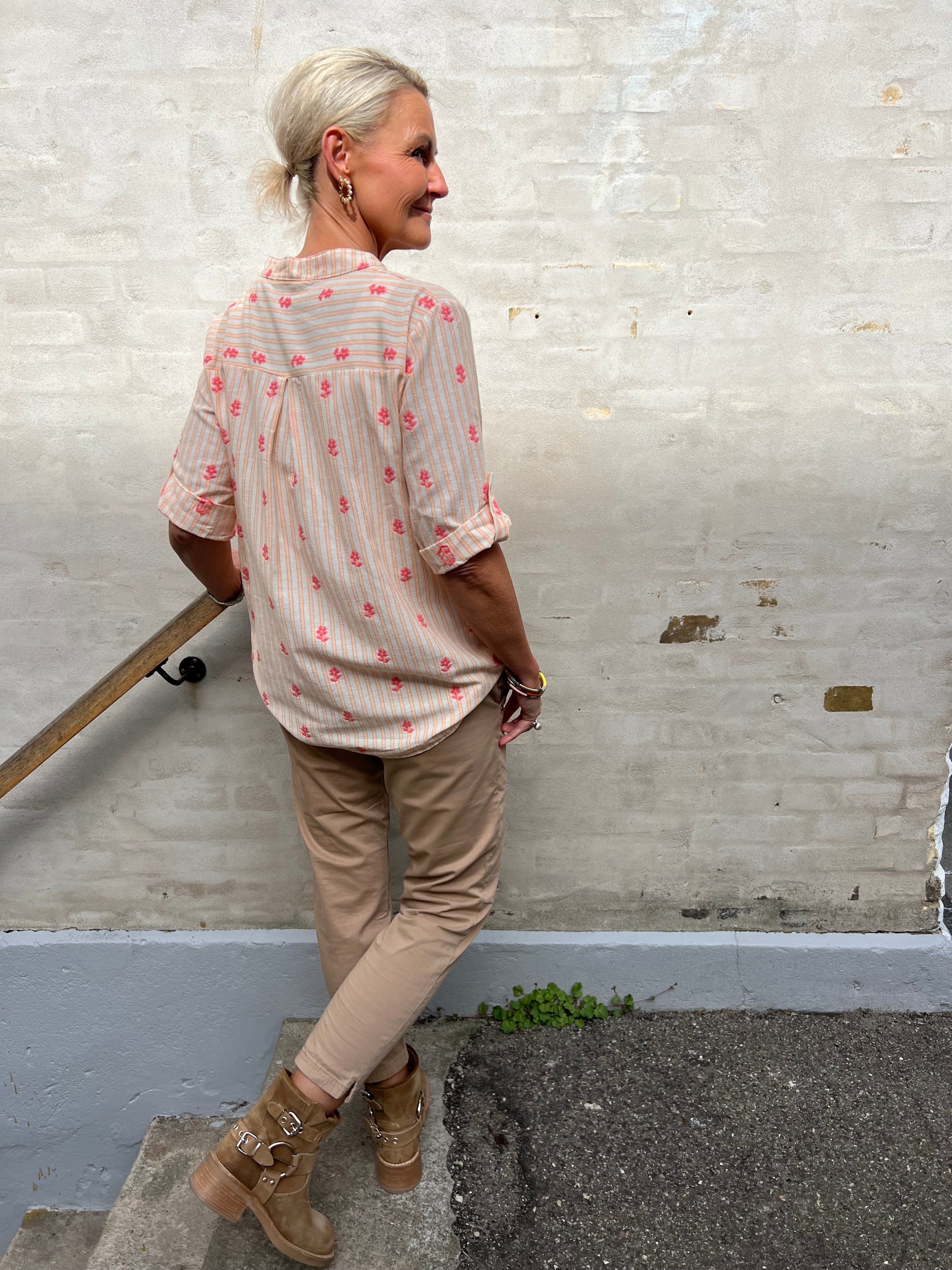PREORDER-Sabrina shirt corallo 470