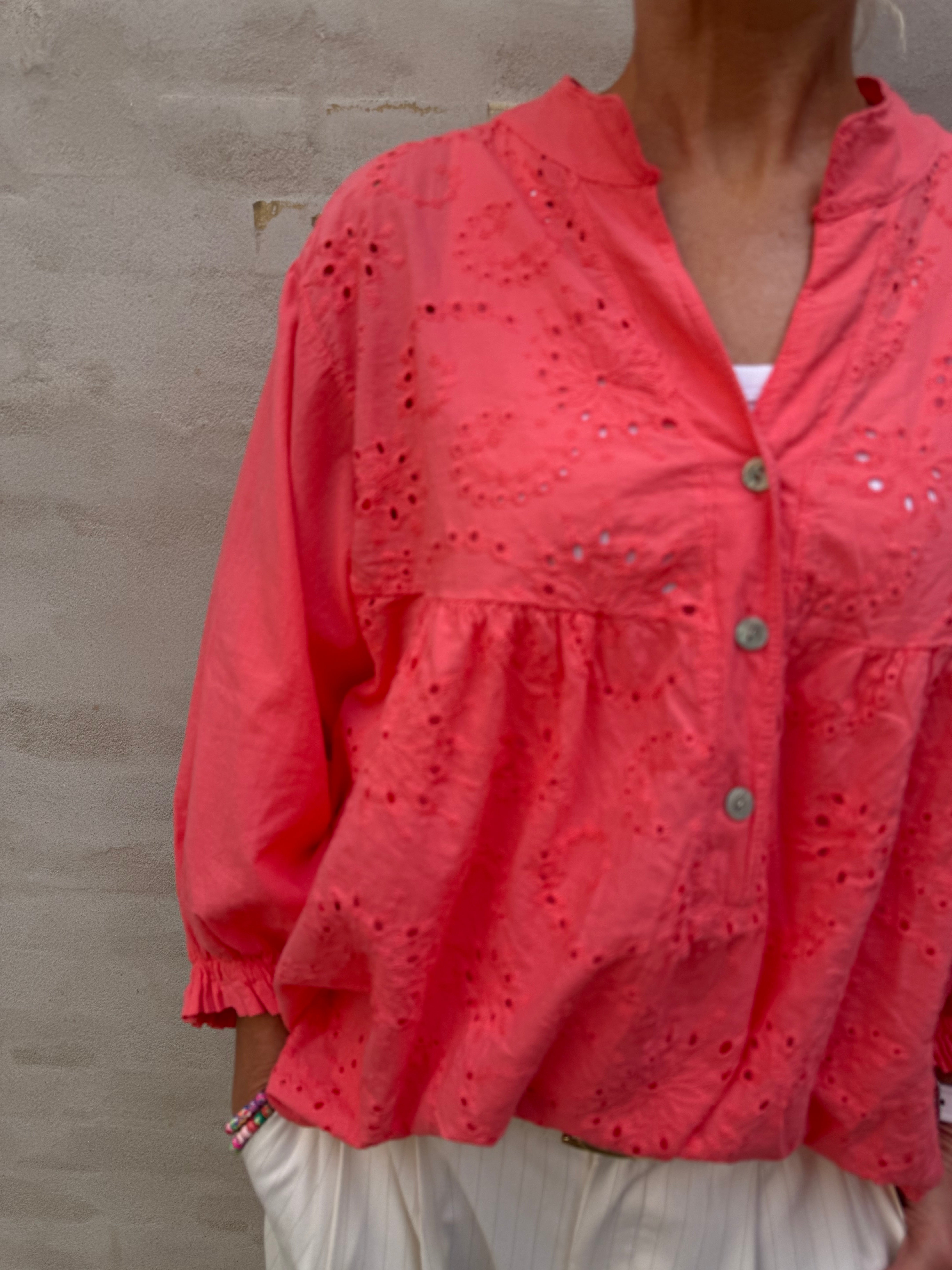 Vibse Shirt - Raspberry