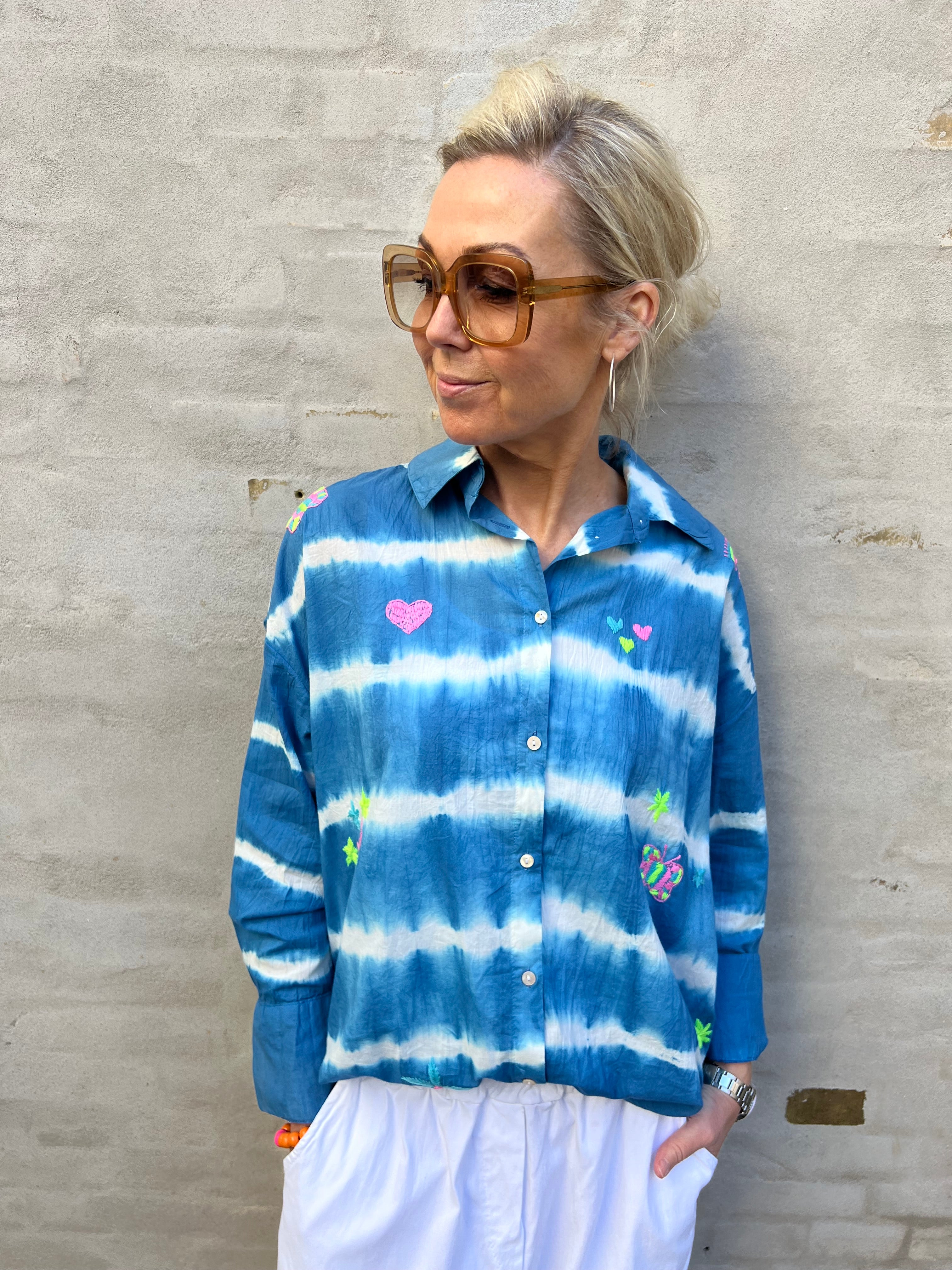 Oui Oui shirt blue