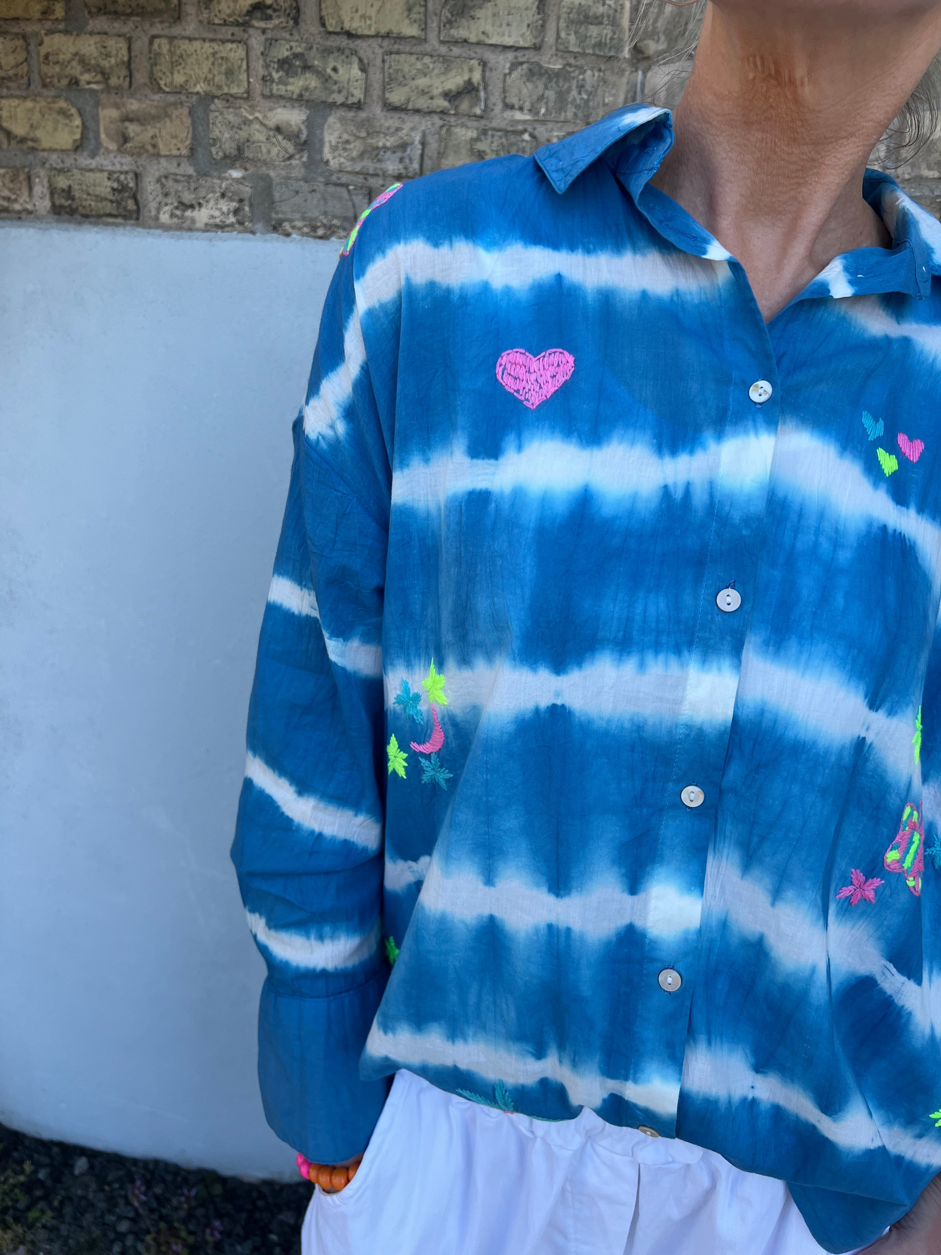 Oui Oui shirt blue