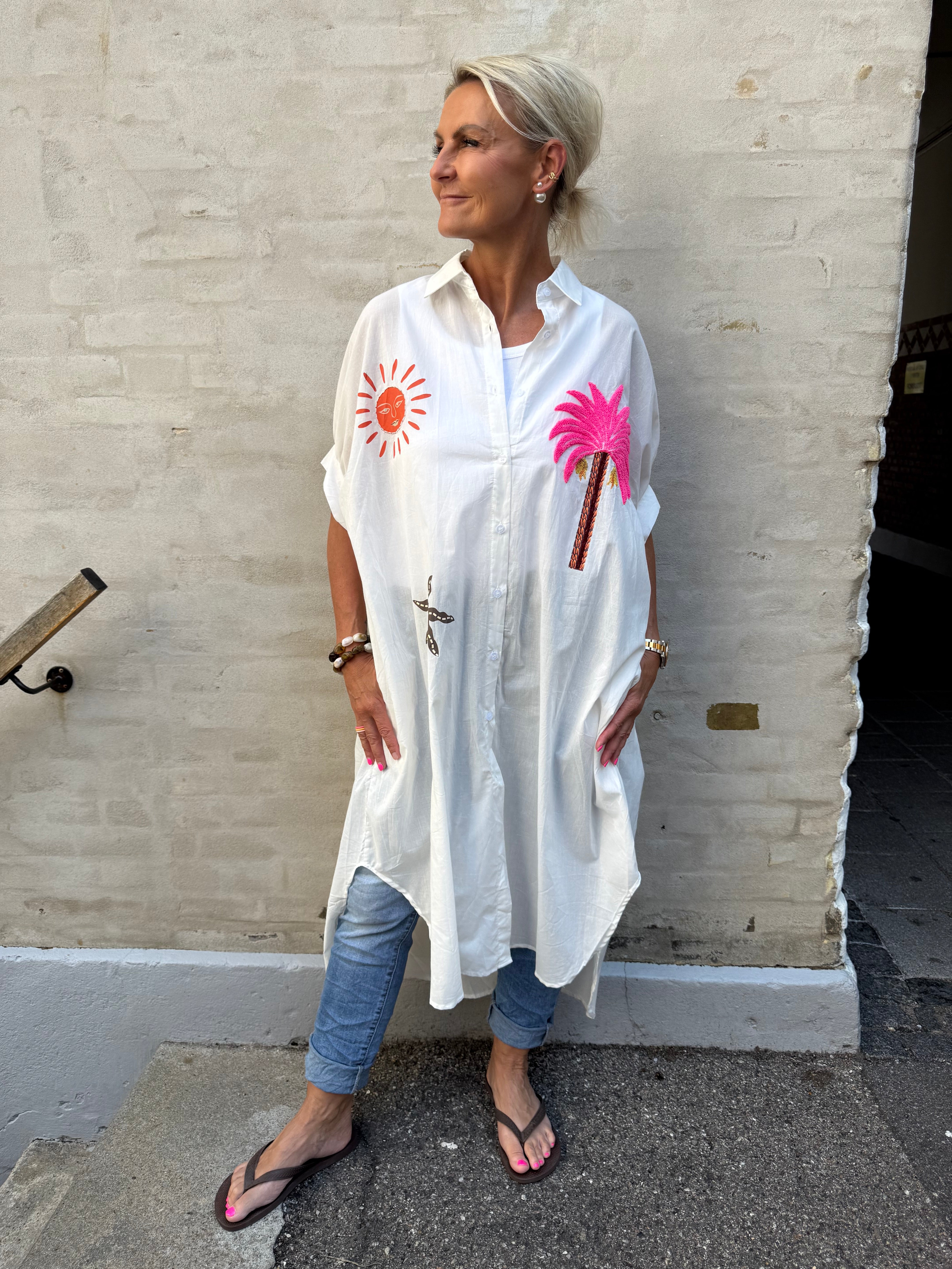 Vacai Tunic - White
