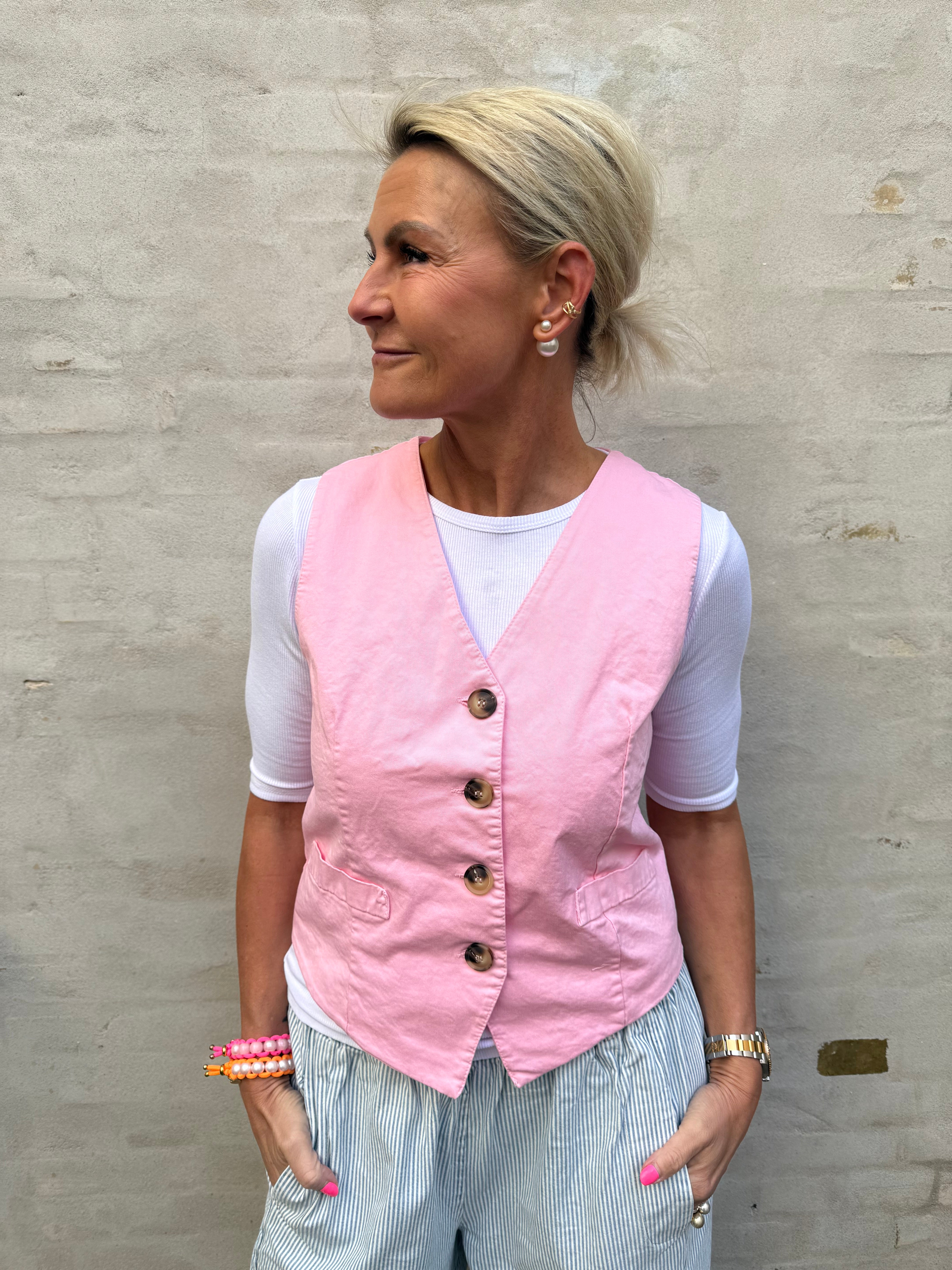 Nicoletta Vest - Pink