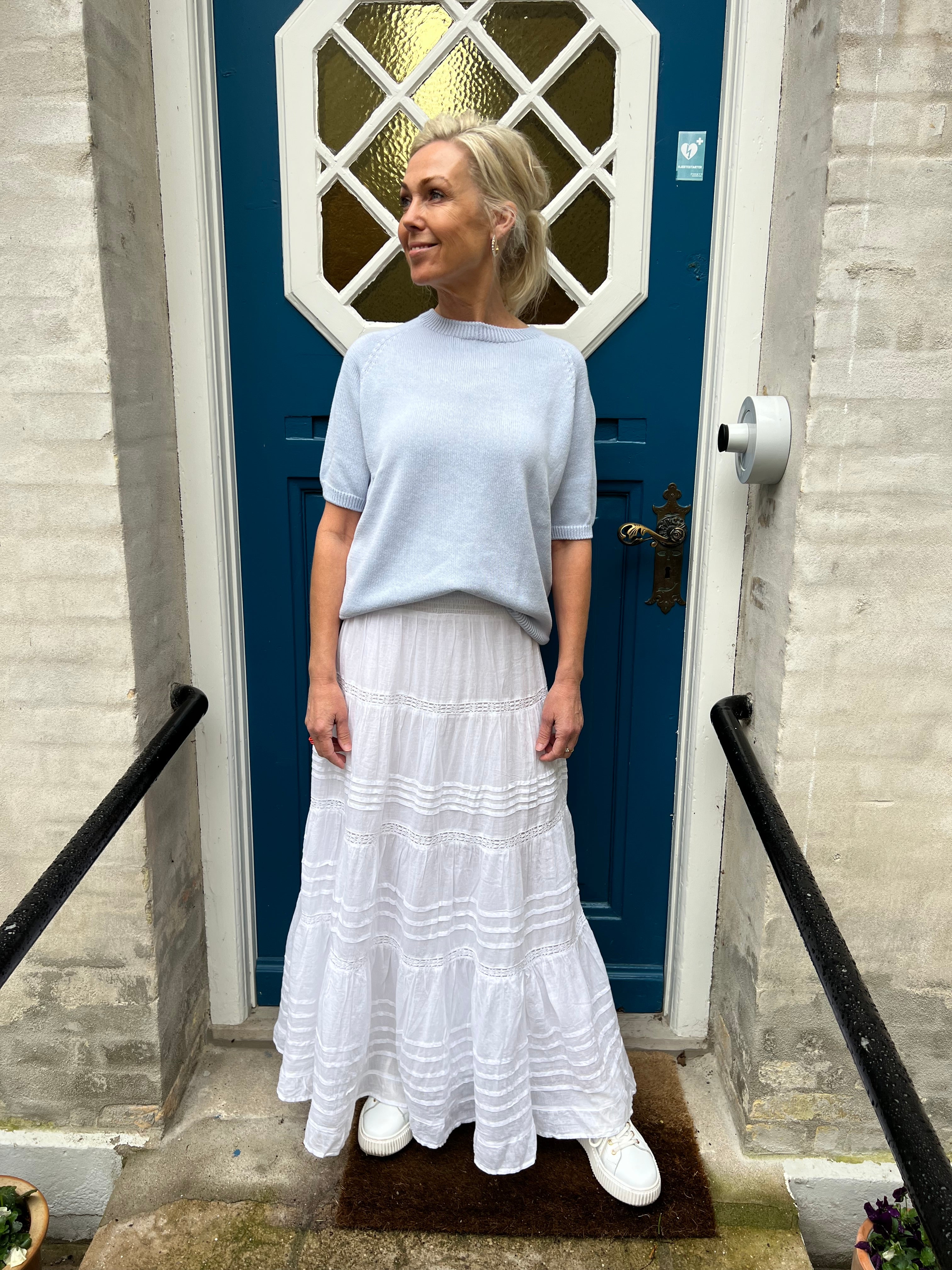 Blanca knit celeste