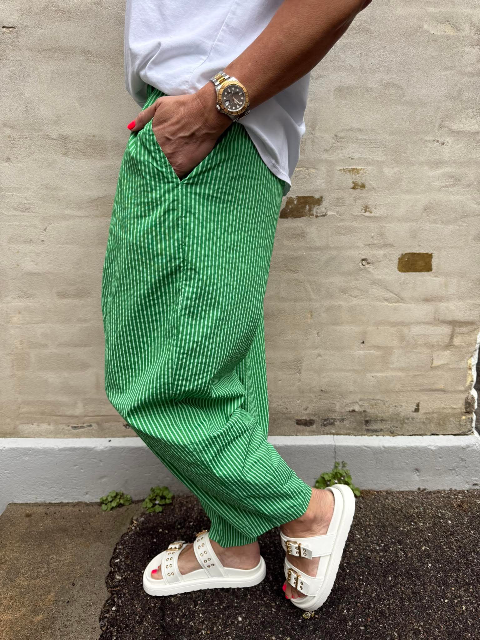 ALLY Barrel Pant - Green