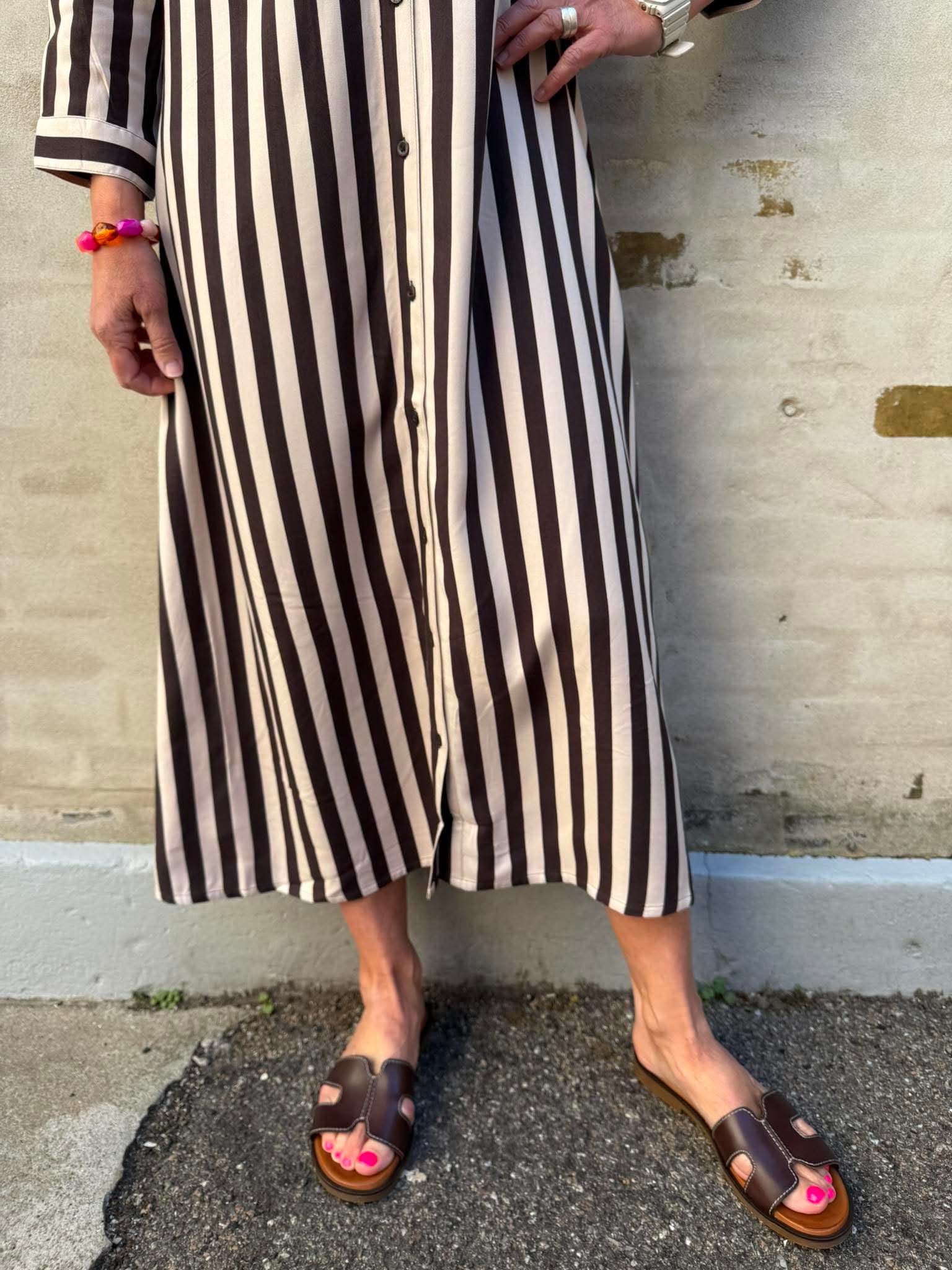 Shirt Dress - Clay Sand