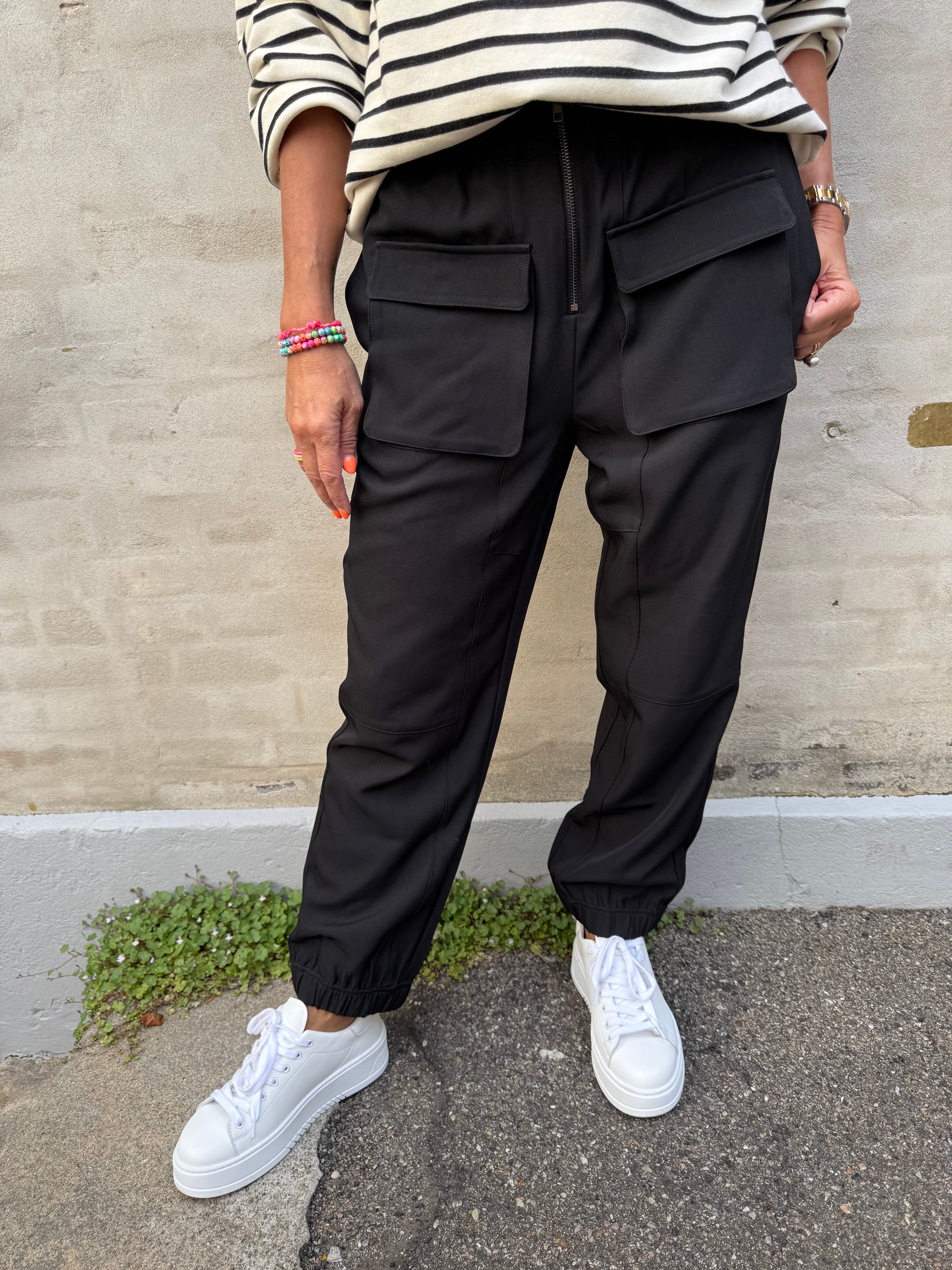 Luna Pocket Pant - Black
