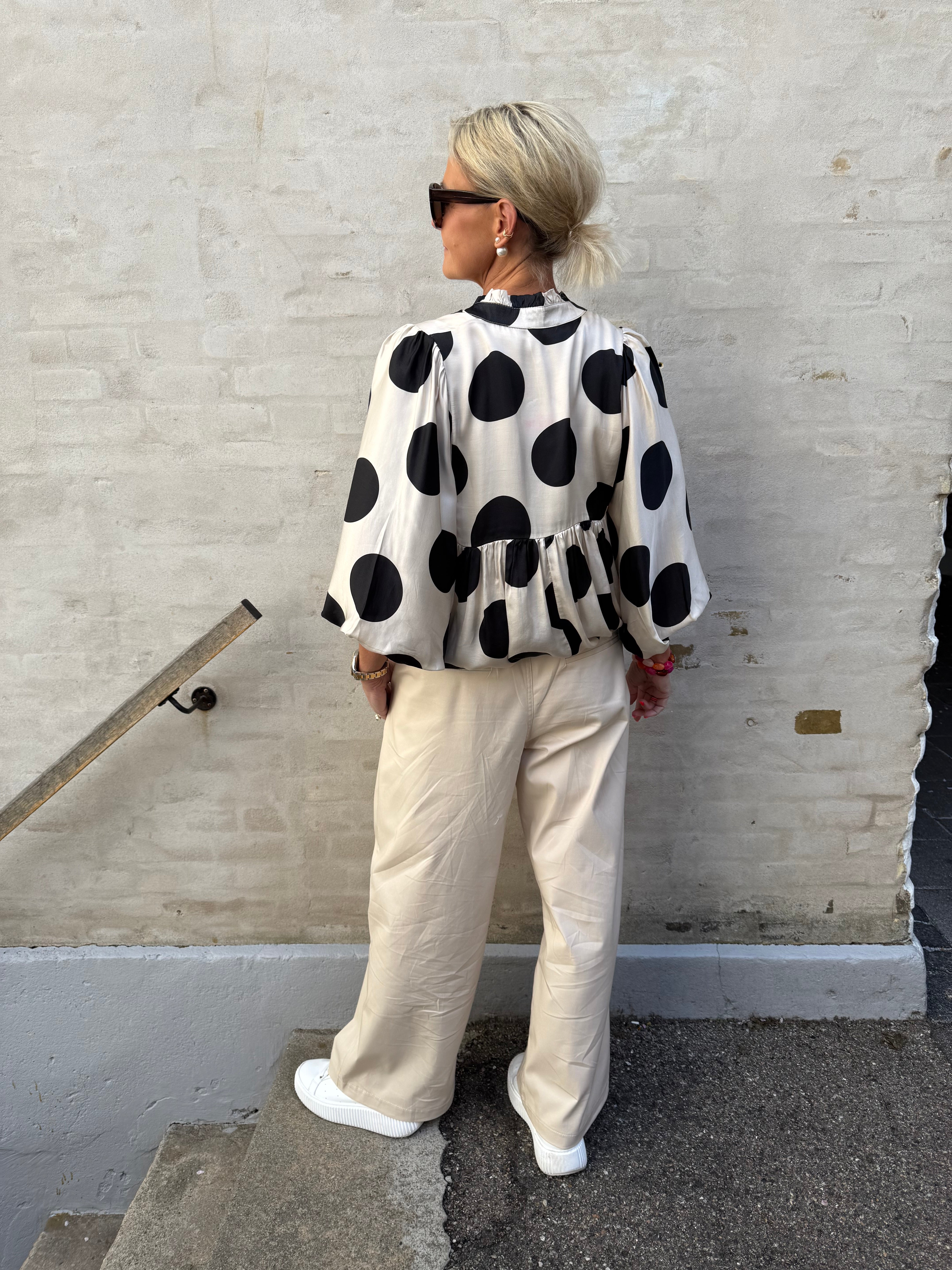 Michella Dot Blouse
