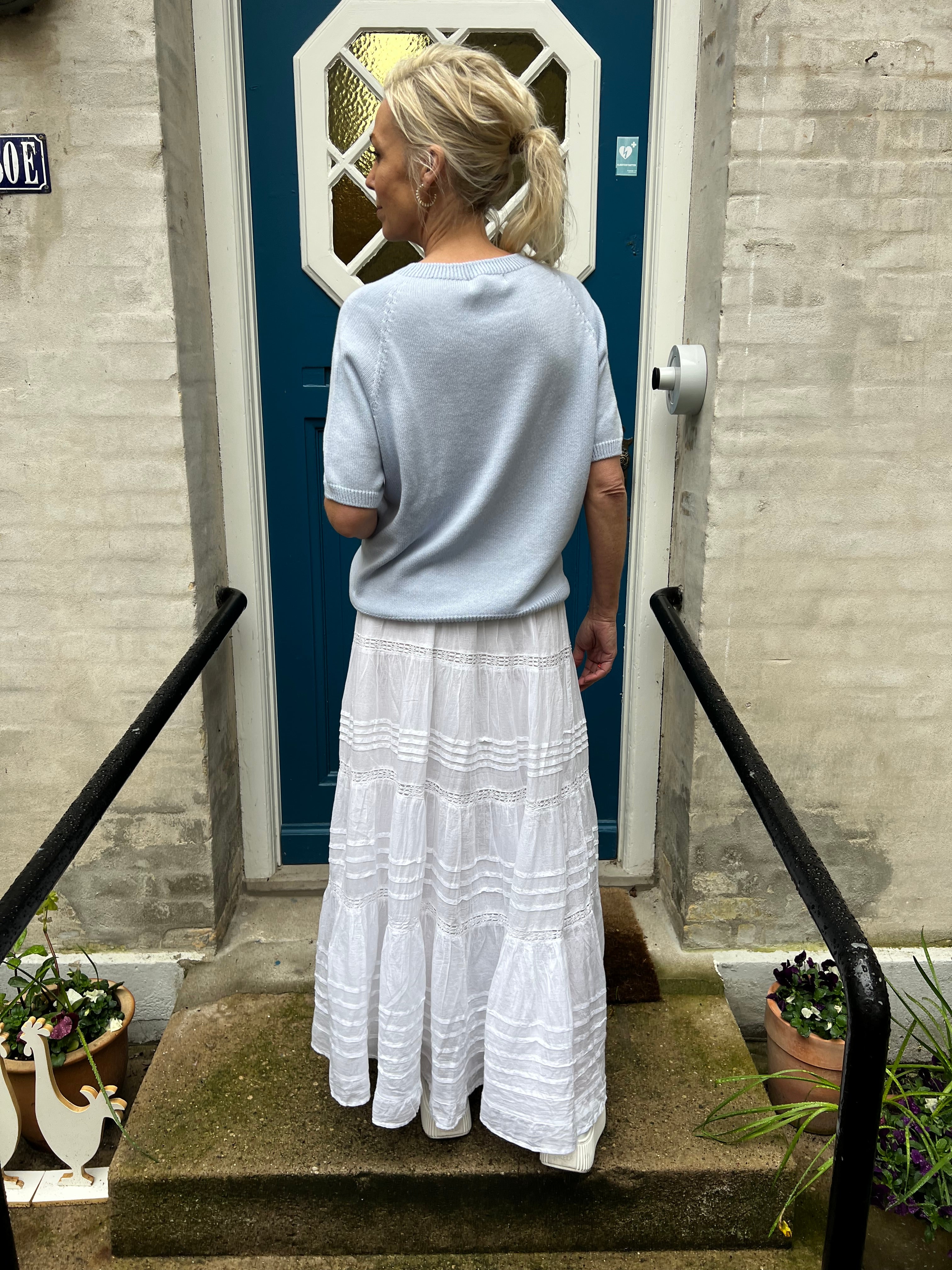 Blanca knit celeste