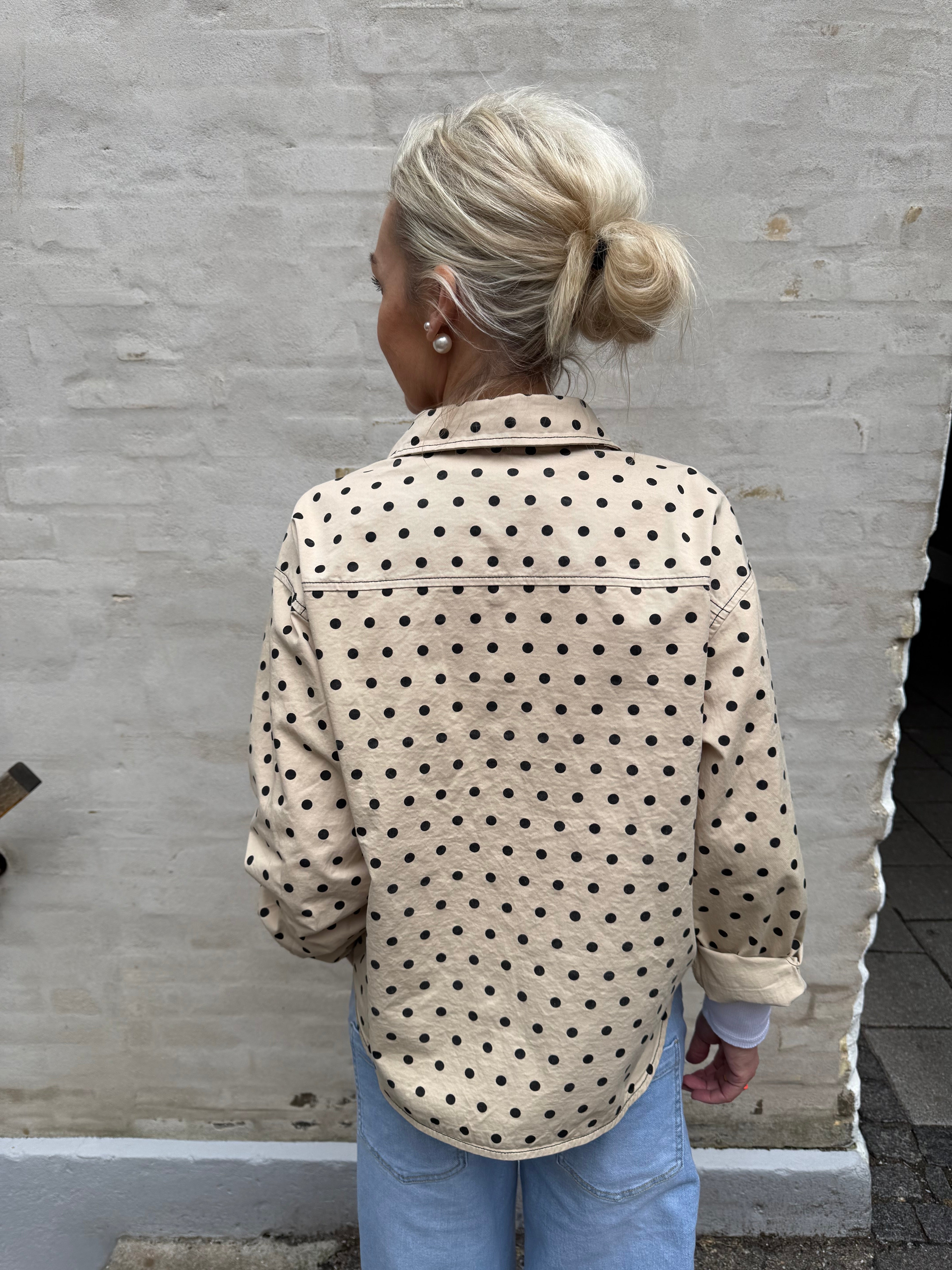 DiddiCC Dot Shirt - Bone