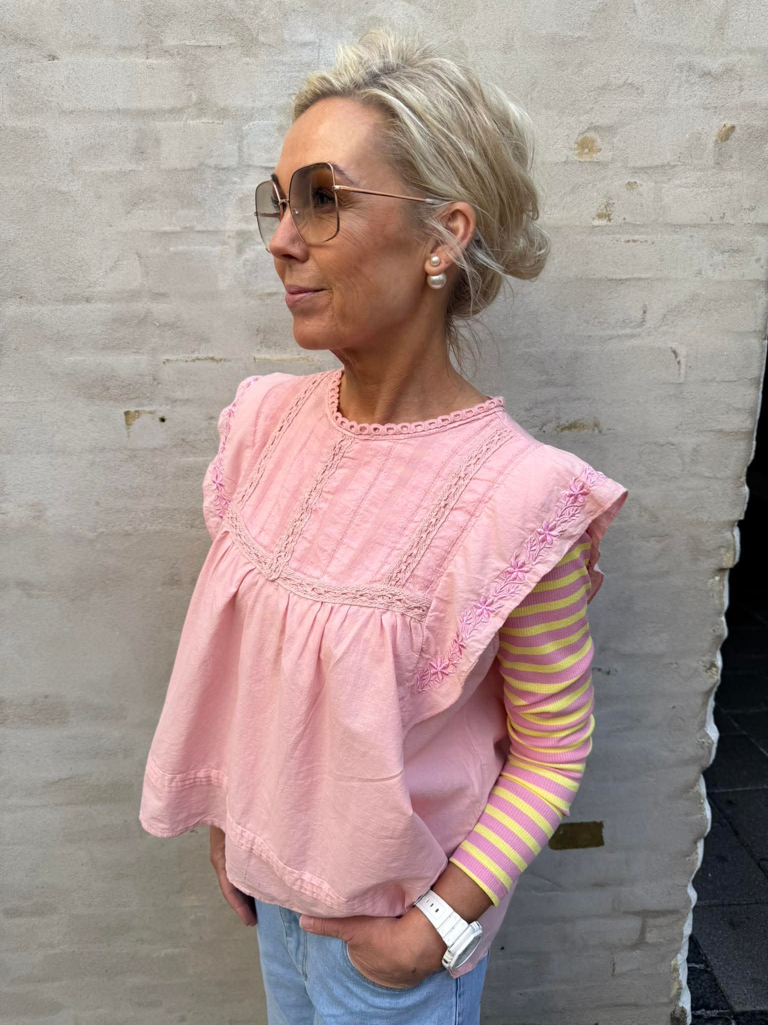 Fay Top - Rosa Cipiria