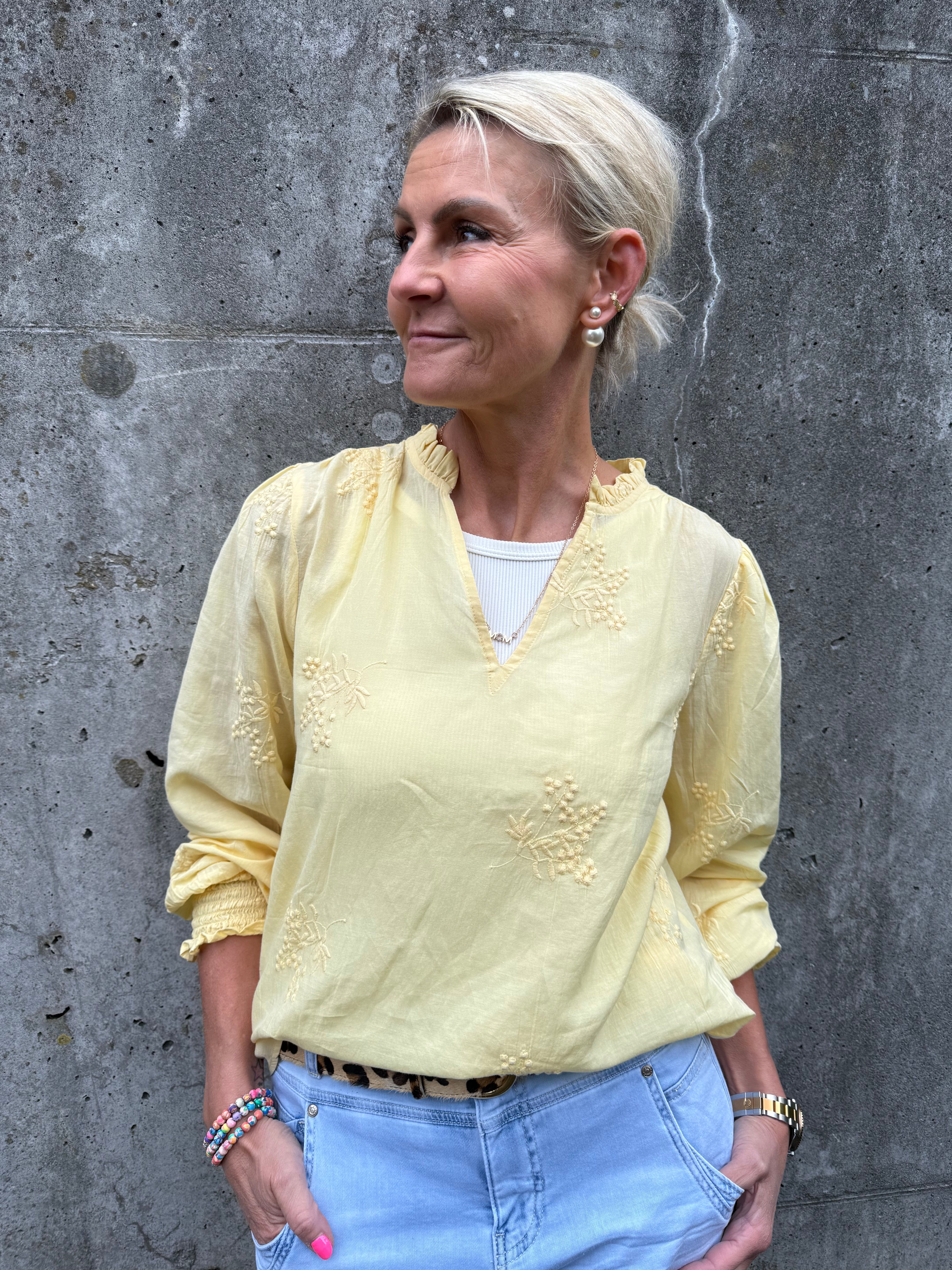 Emma Shirt - Yellow